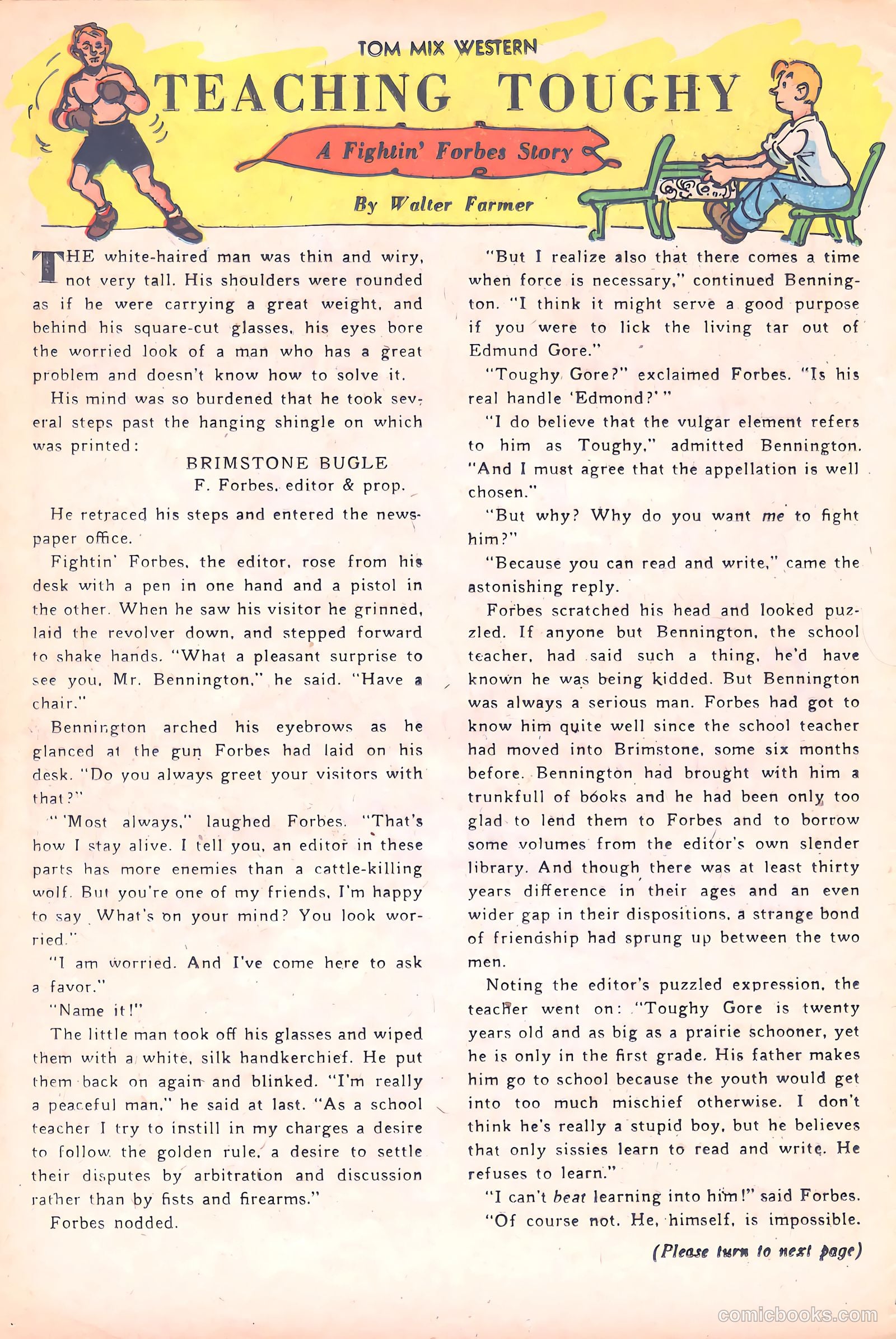 Tom Mix Western #50 (1952) — page 12 of 36