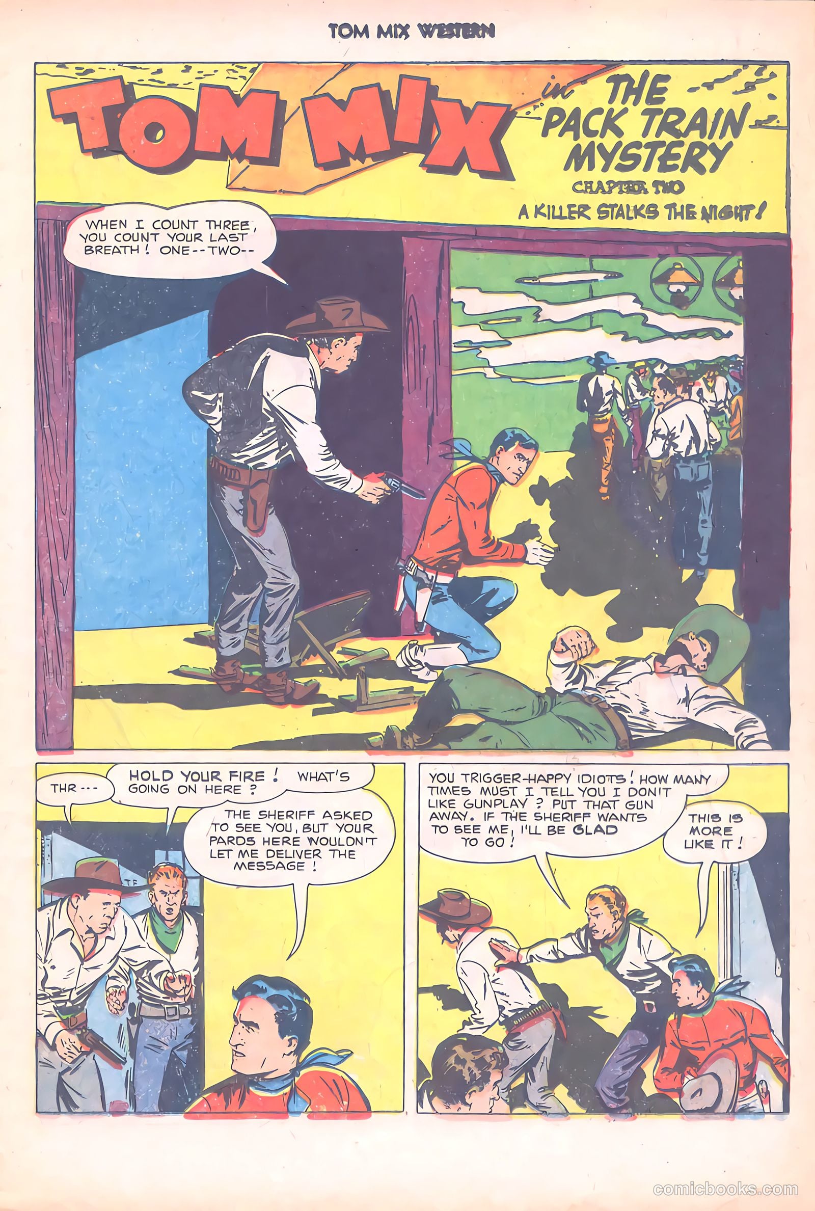 Tom Mix Western #50 (1952) — page 15 of 36