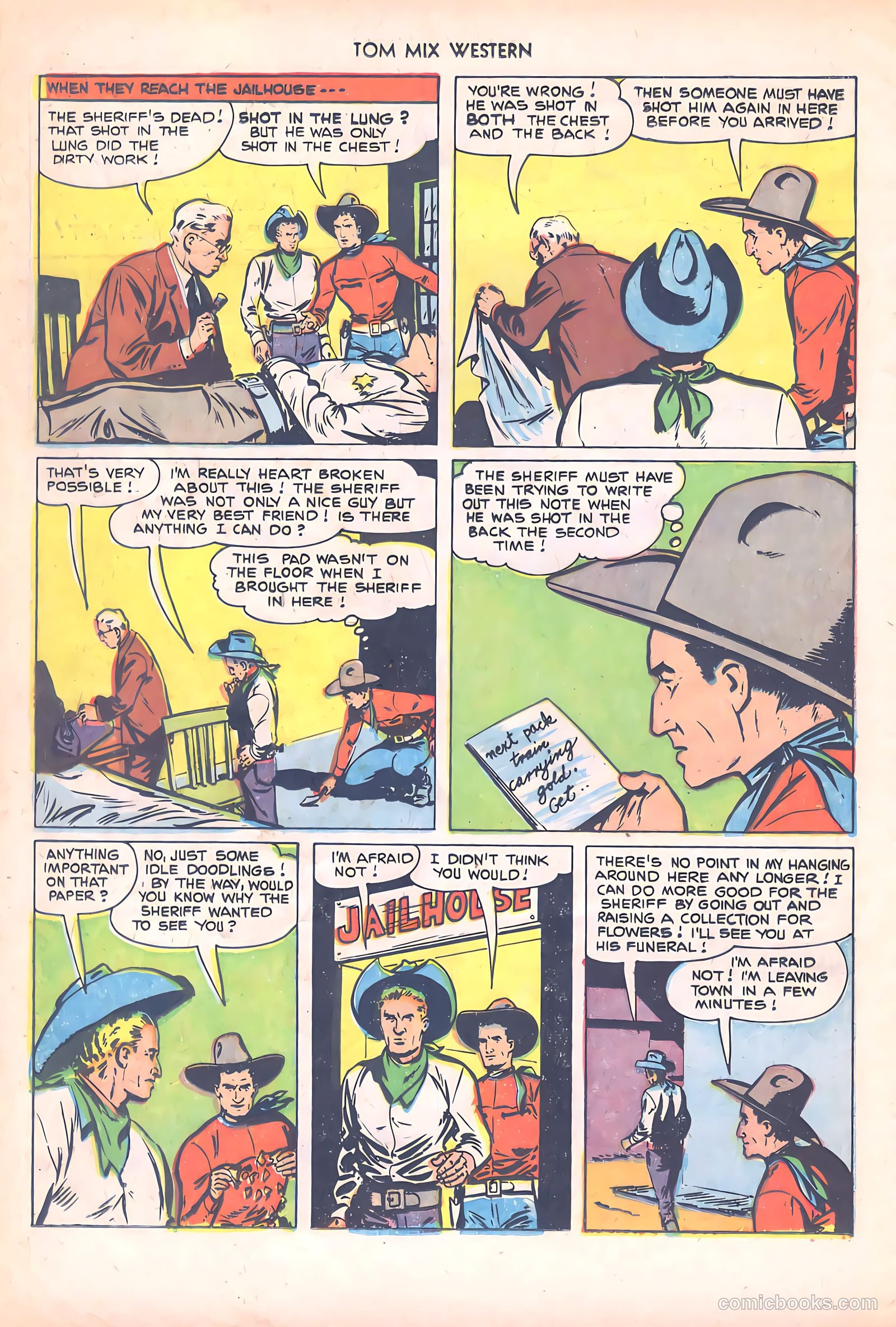 Tom Mix Western #50 (1952) — page 16 of 36
