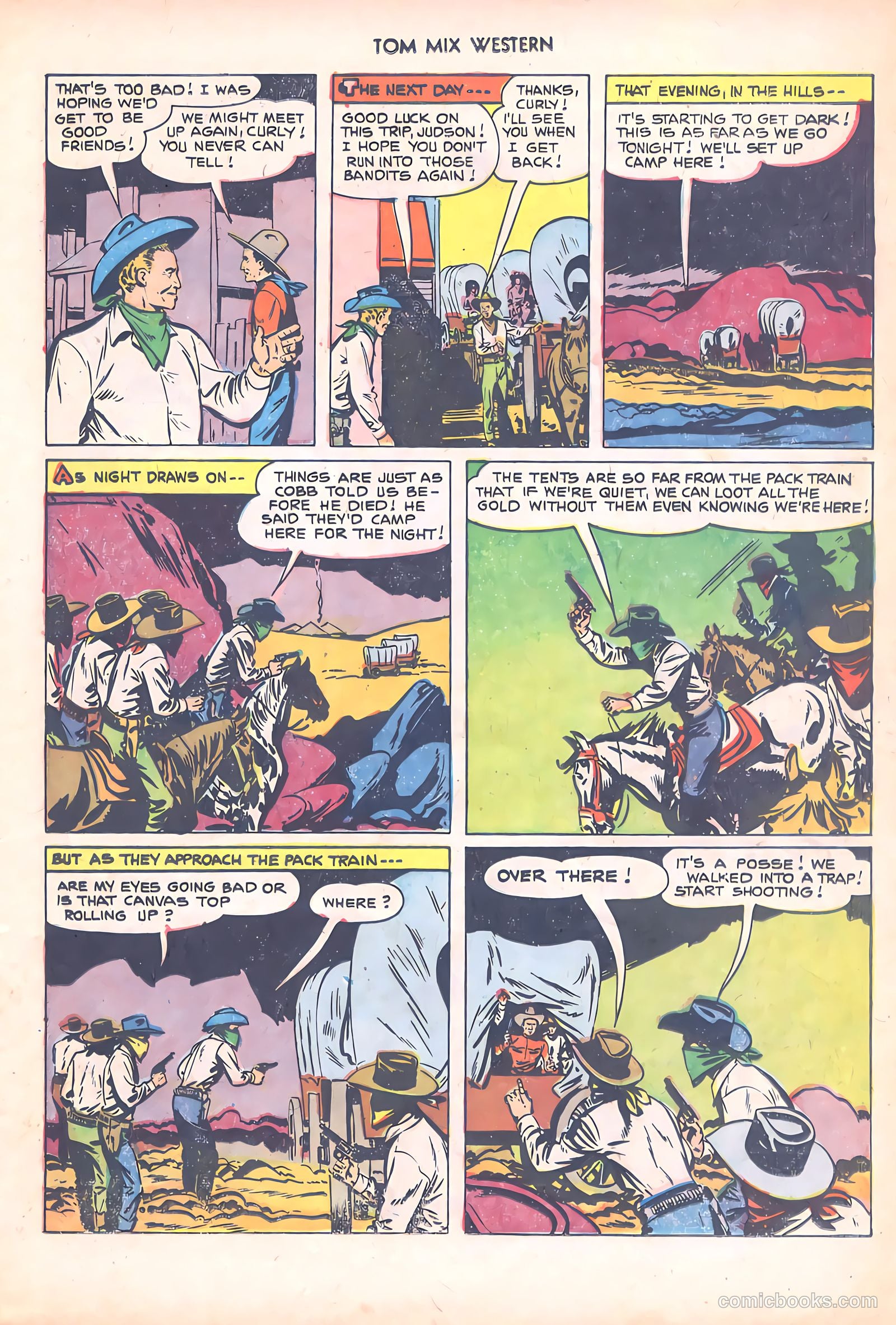 Tom Mix Western #50 (1952) — page 17 of 36