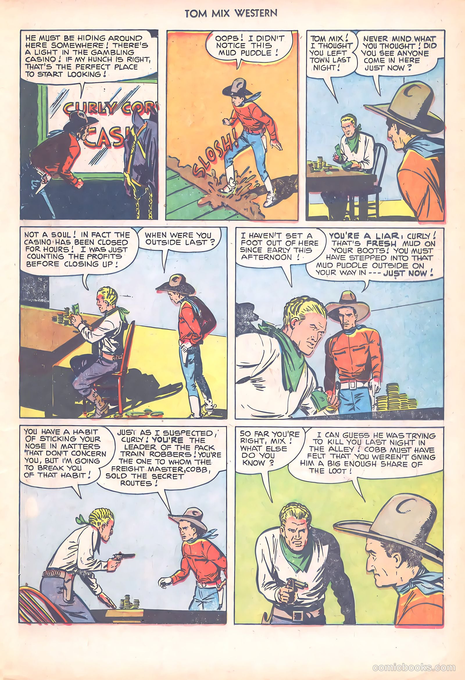 Tom Mix Western #50 (1952) — page 19 of 36