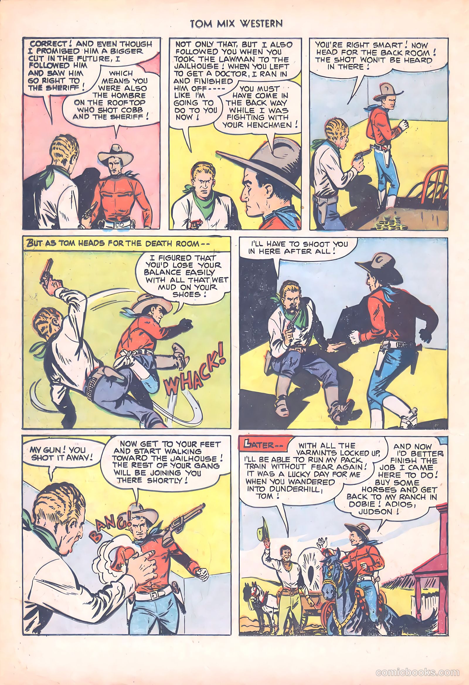 Tom Mix Western #50 (1952) — page 20 of 36