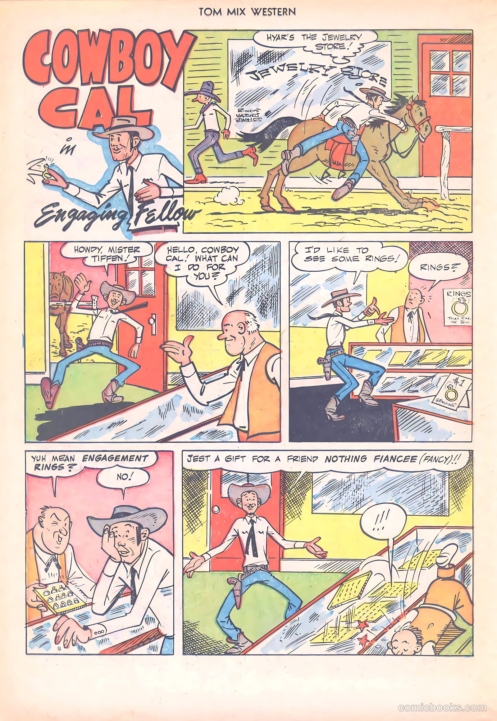 Tom Mix Western #50 (1952) — page 26 of 36