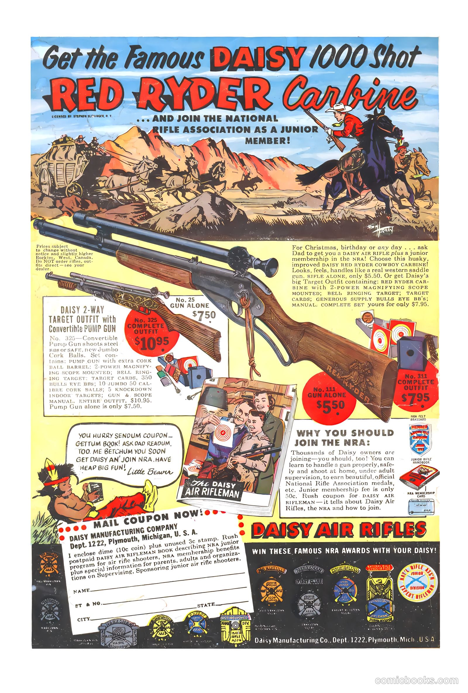 Tom Mix Western #50 (1952) — page 36 of 36
