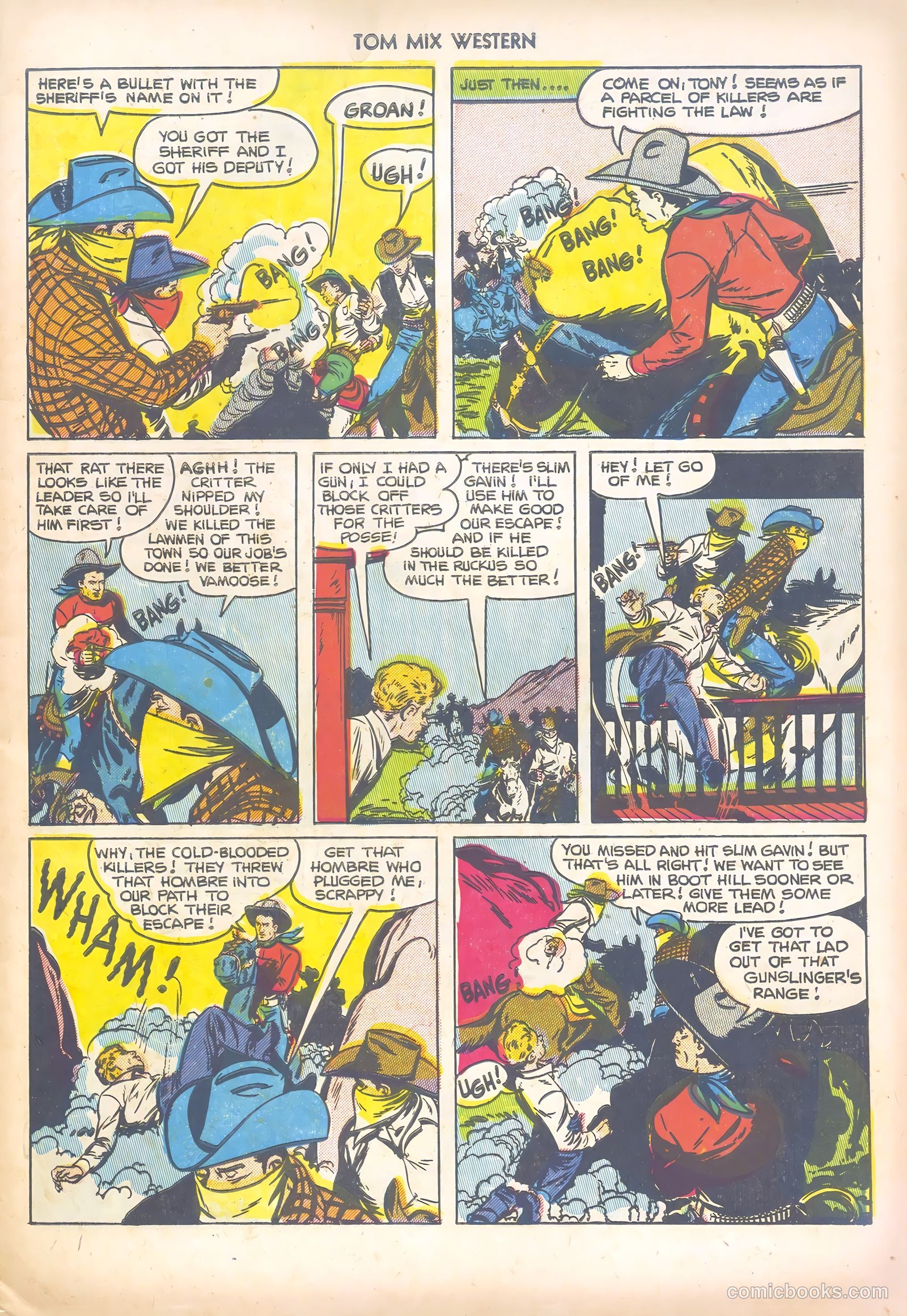Tom Mix Western #51 (1952) — page 5 of 36