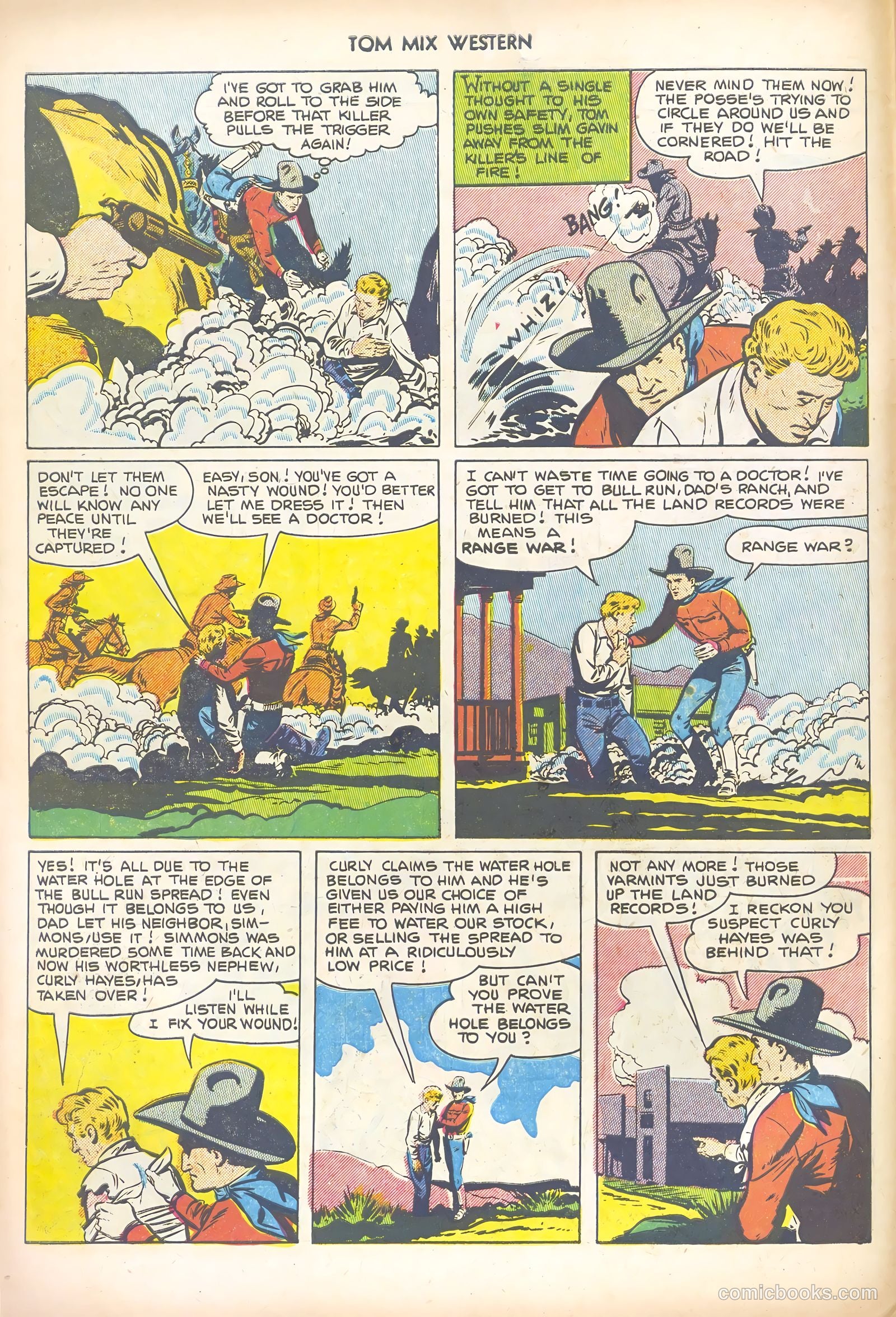 Tom Mix Western #51 (1952) — page 6 of 36
