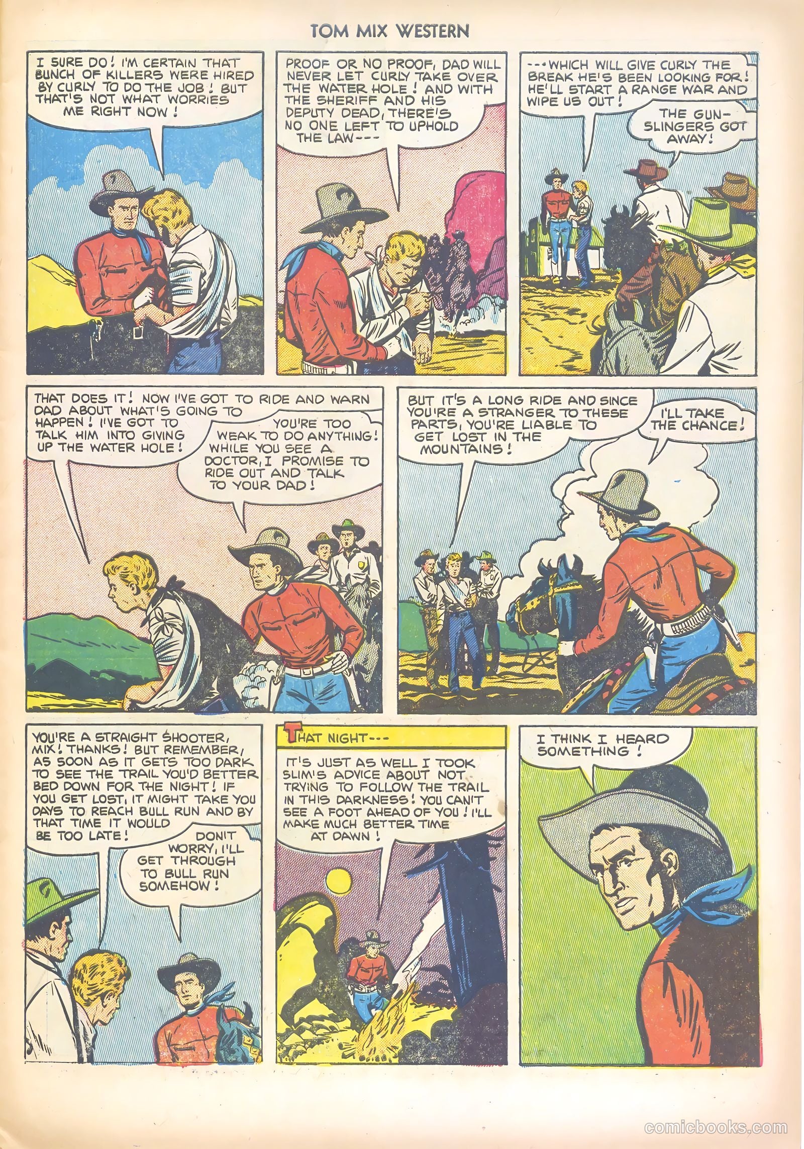 Tom Mix Western #51 (1952) — page 7 of 36
