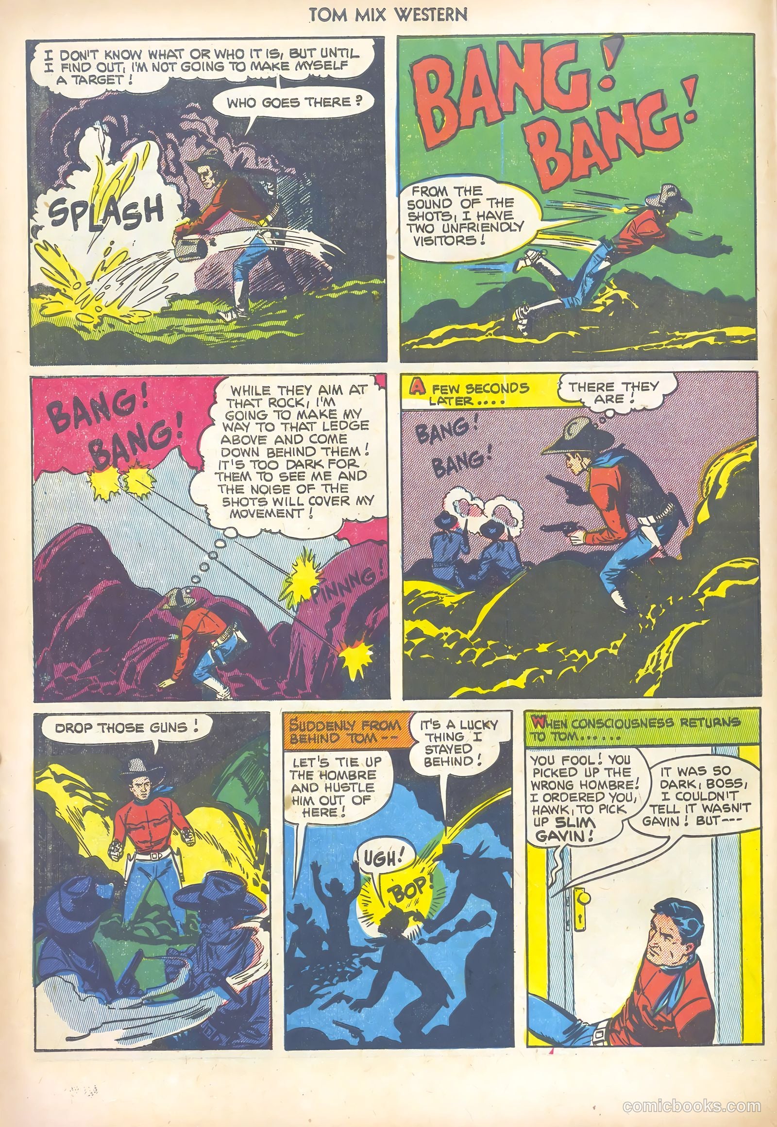 Tom Mix Western #51 (1952) — page 8 of 36