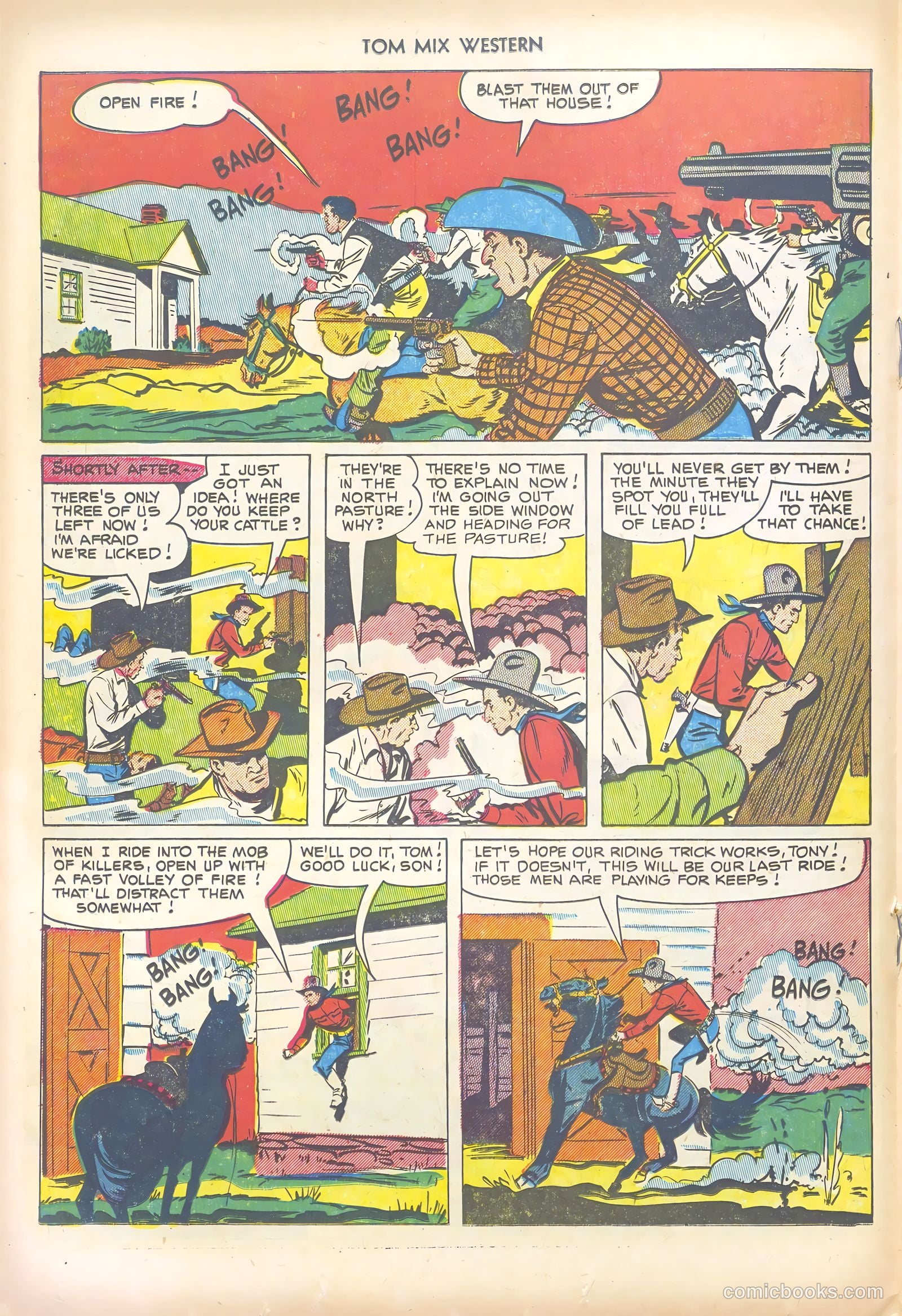 Tom Mix Western #51 (1952) — page 18 of 36