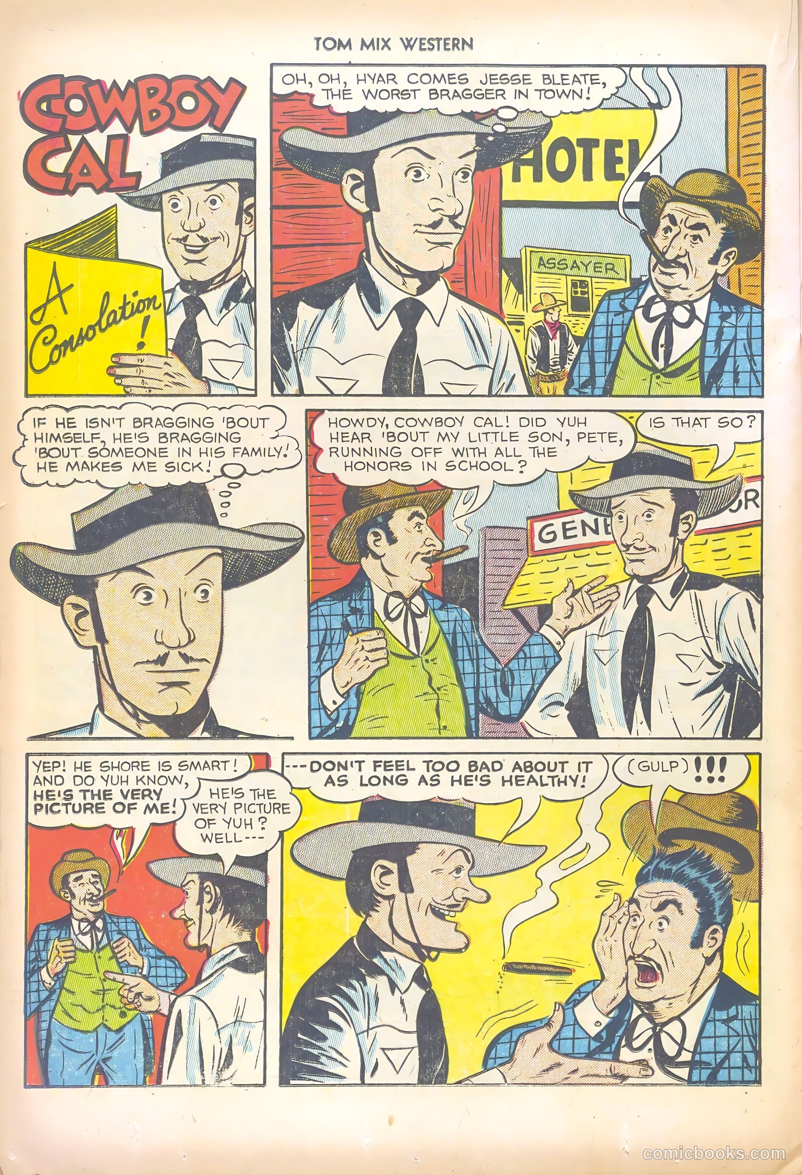 Tom Mix Western #51 (1952) — page 20 of 36