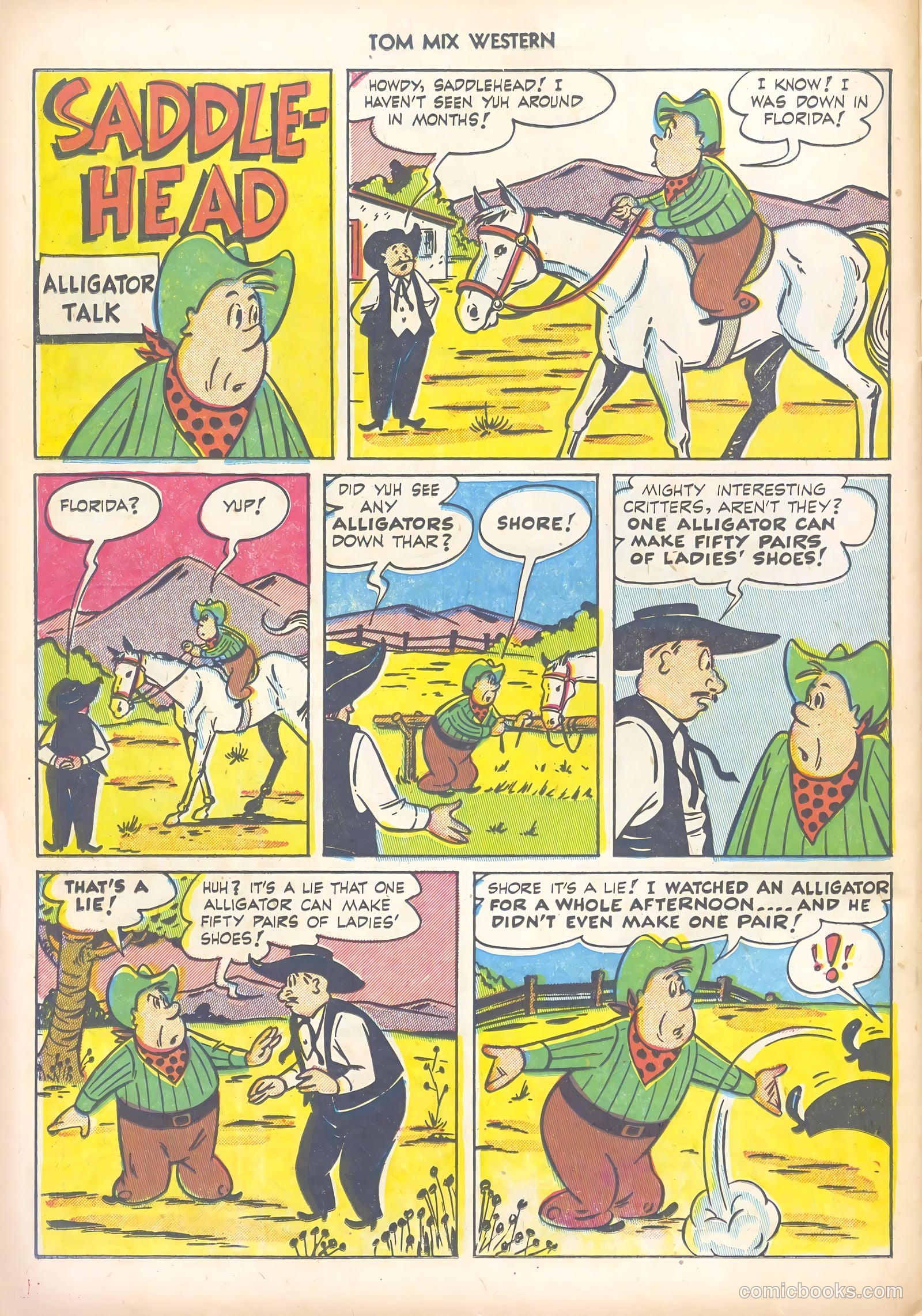 Tom Mix Western #51 (1952) — page 26 of 36