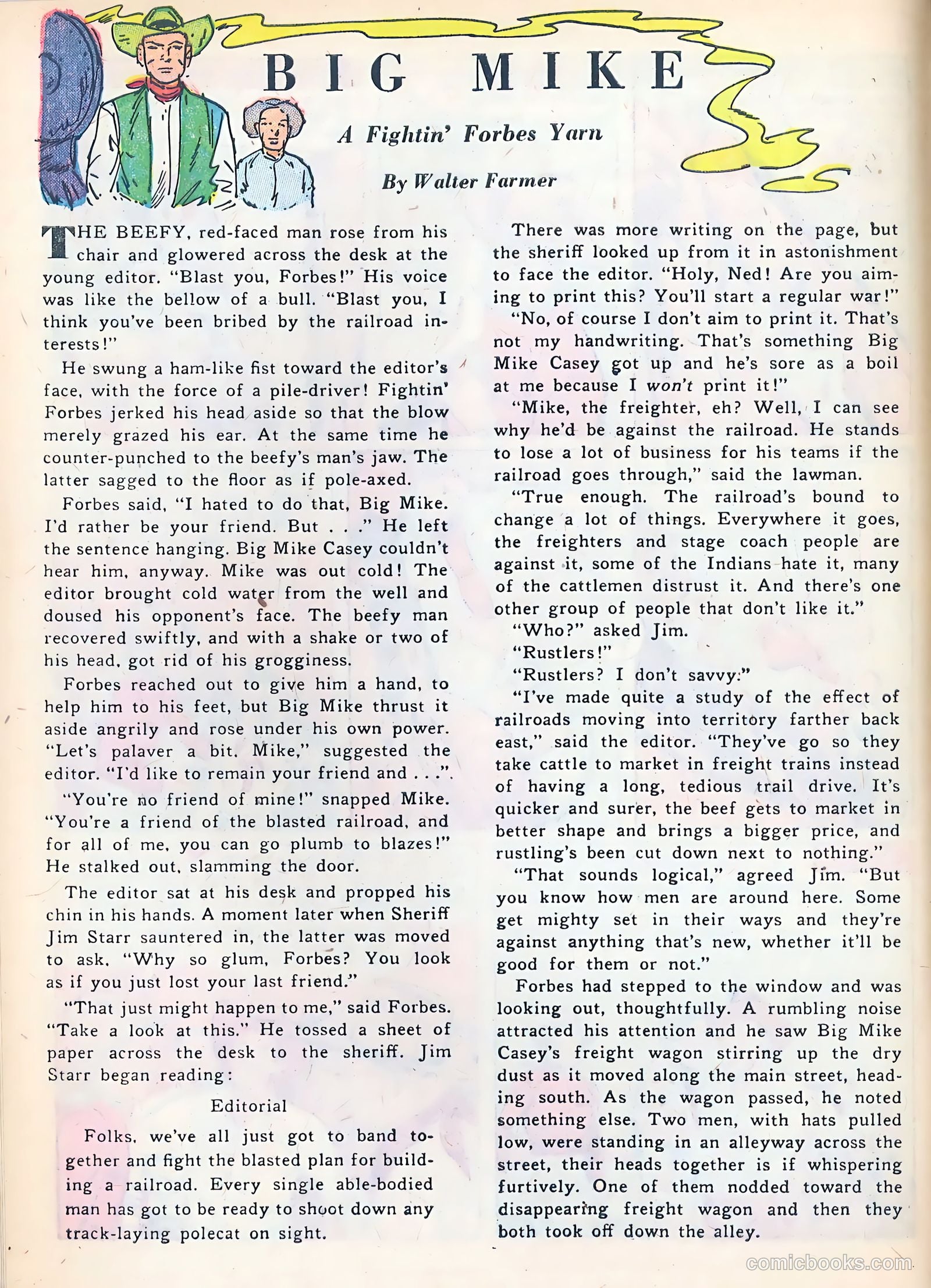 Tom Mix Western #52 (1952) — page 10 of 36