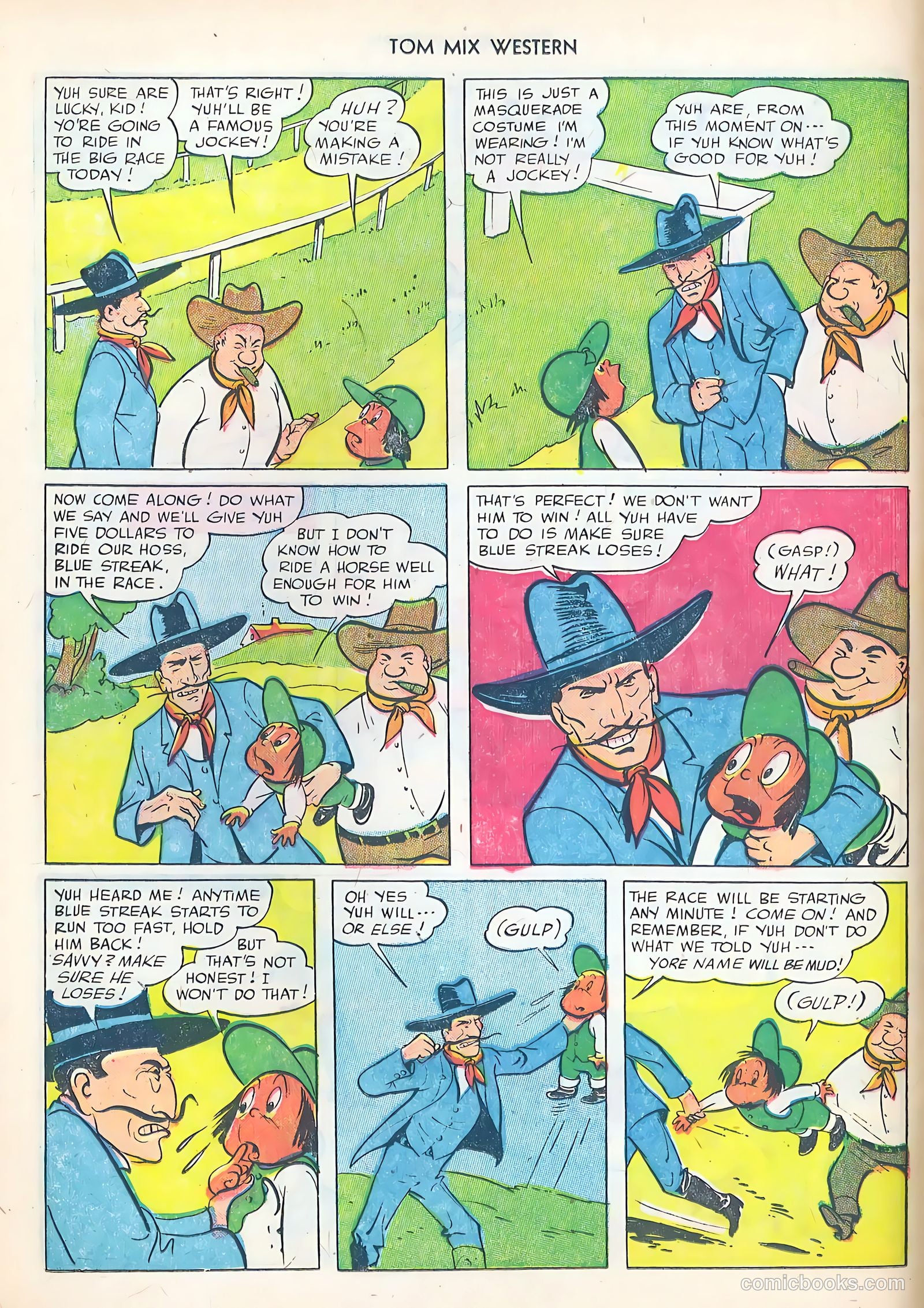 Tom Mix Western #52 (1952) — page 14 of 36