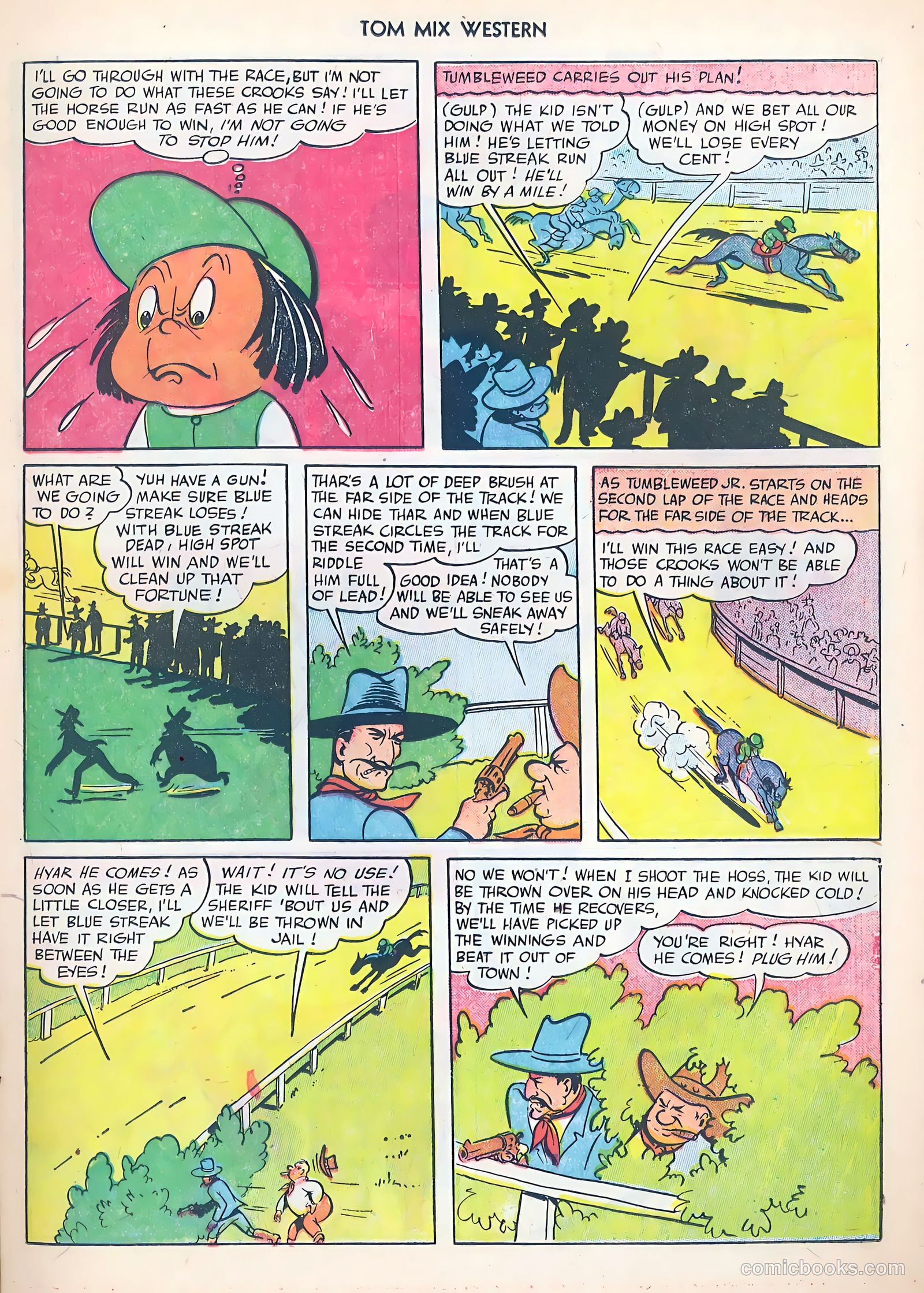 Tom Mix Western #52 (1952) — page 15 of 36
