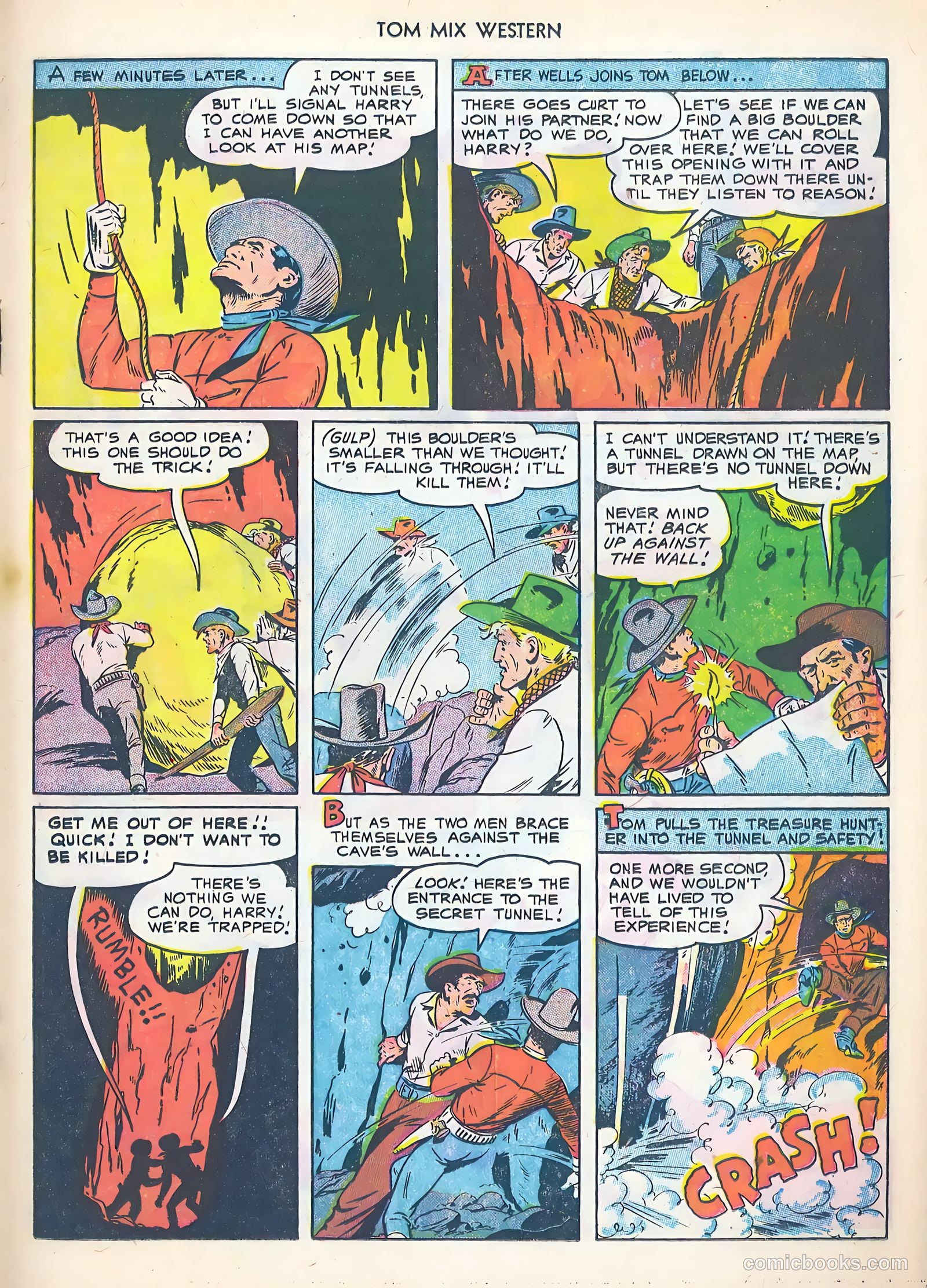 Tom Mix Western #52 (1952) — page 19 of 36
