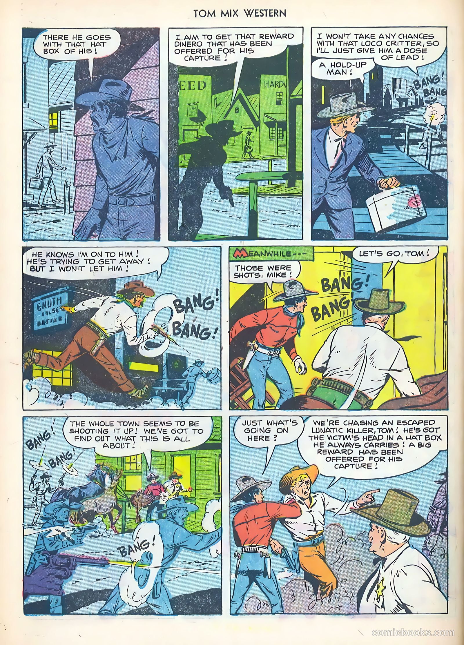Tom Mix Western #52 (1952) — page 30 of 36
