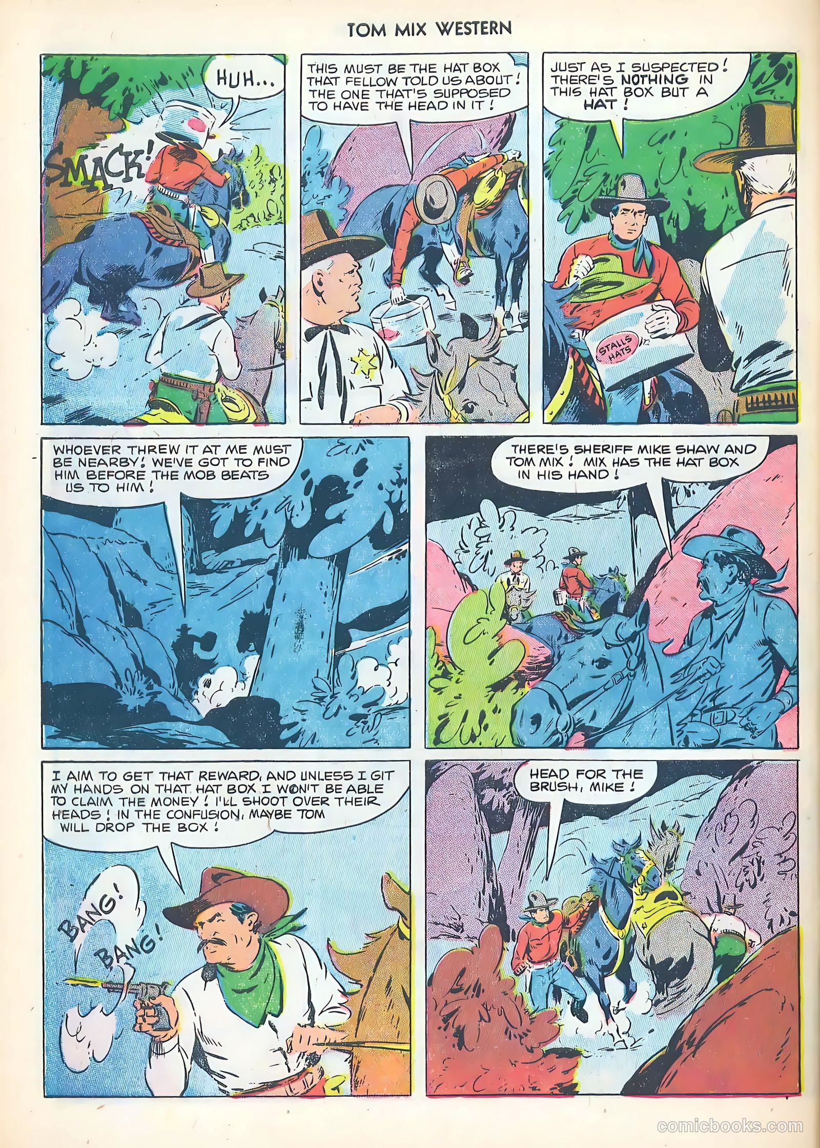 Tom Mix Western #52 (1952) — page 32 of 36