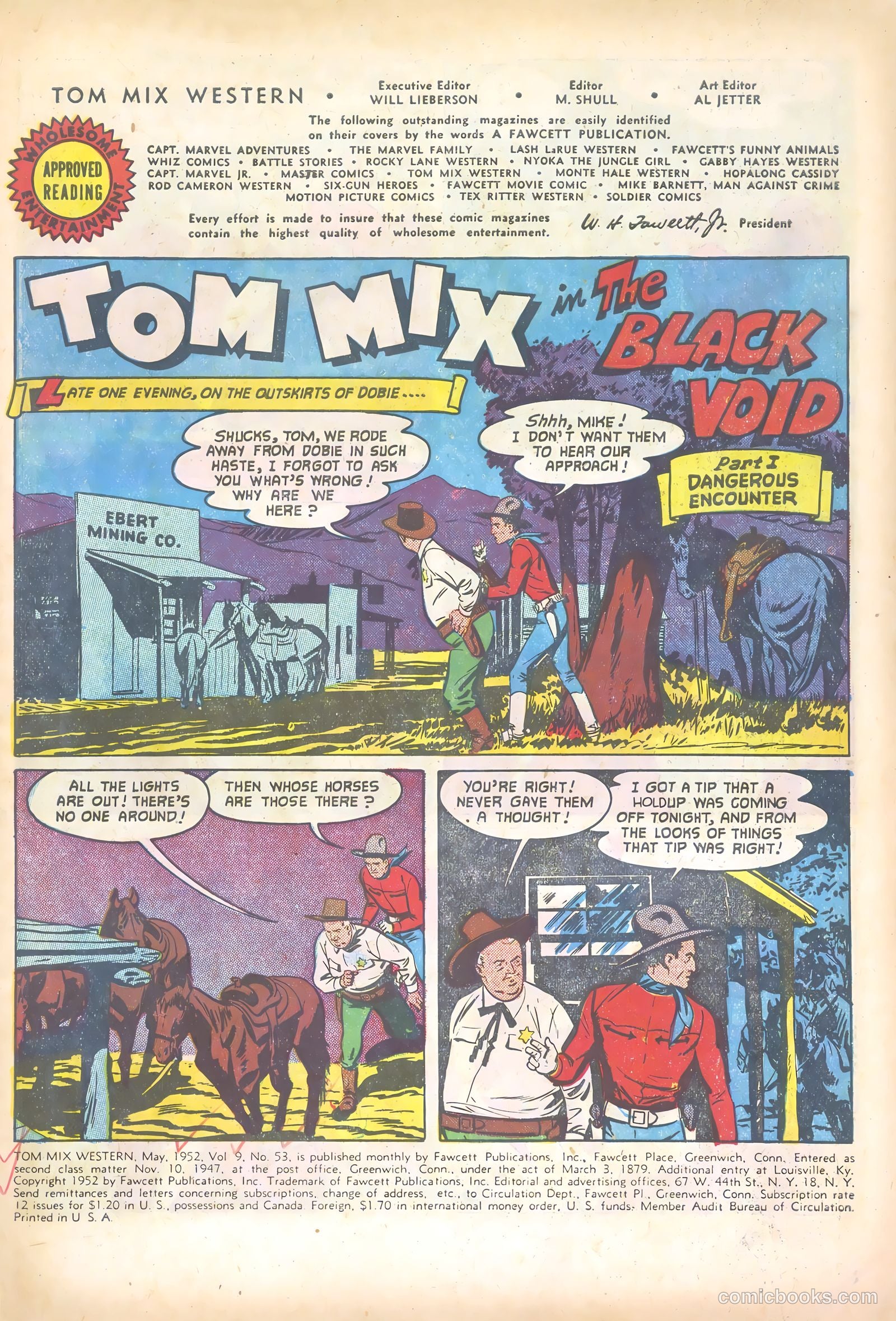 Tom Mix Western #53 (1952) — page 3 of 36