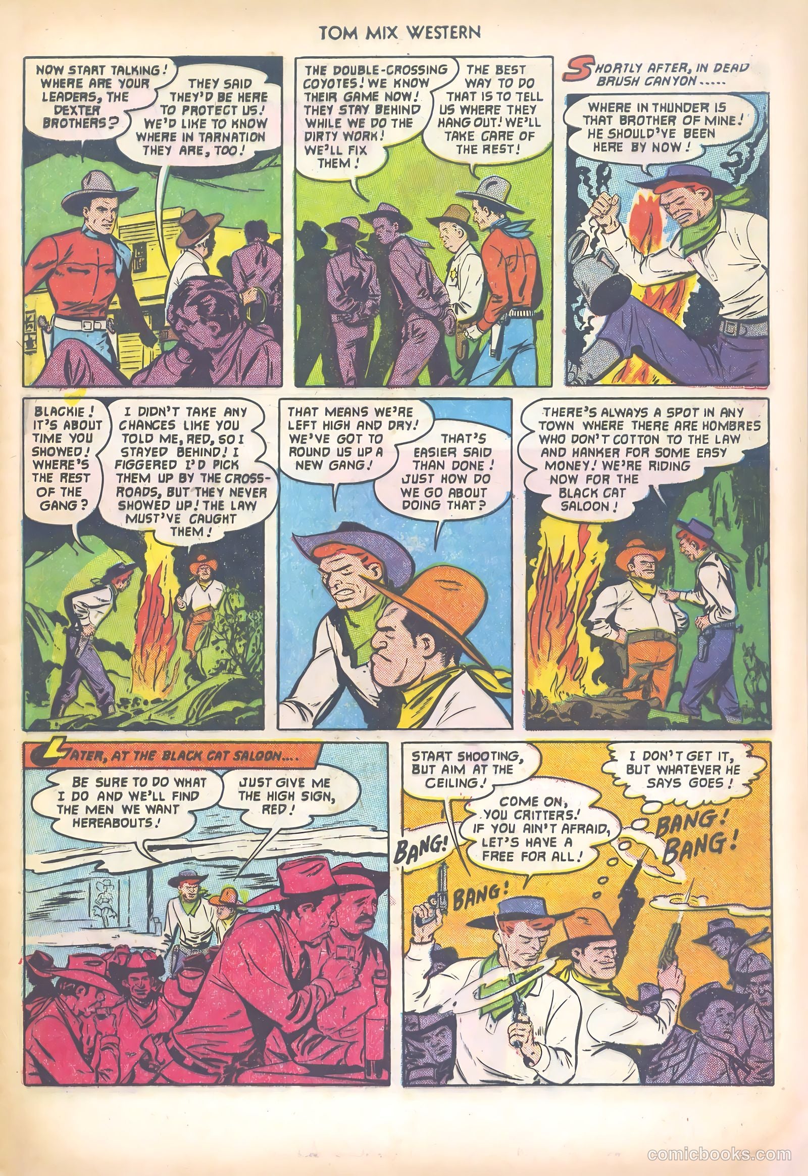 Tom Mix Western #53 (1952) — page 5 of 36
