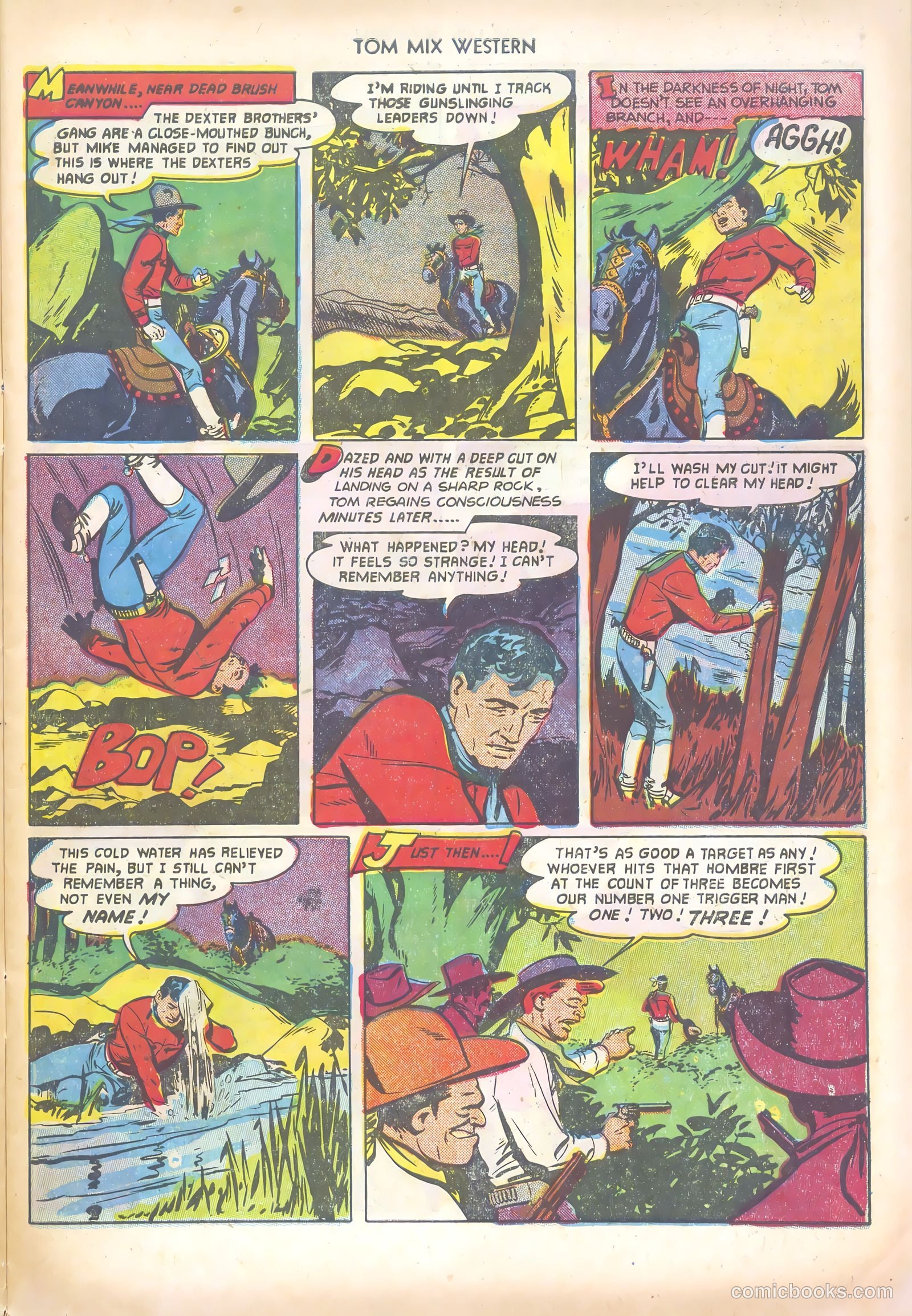 Tom Mix Western #53 (1952) — page 7 of 36