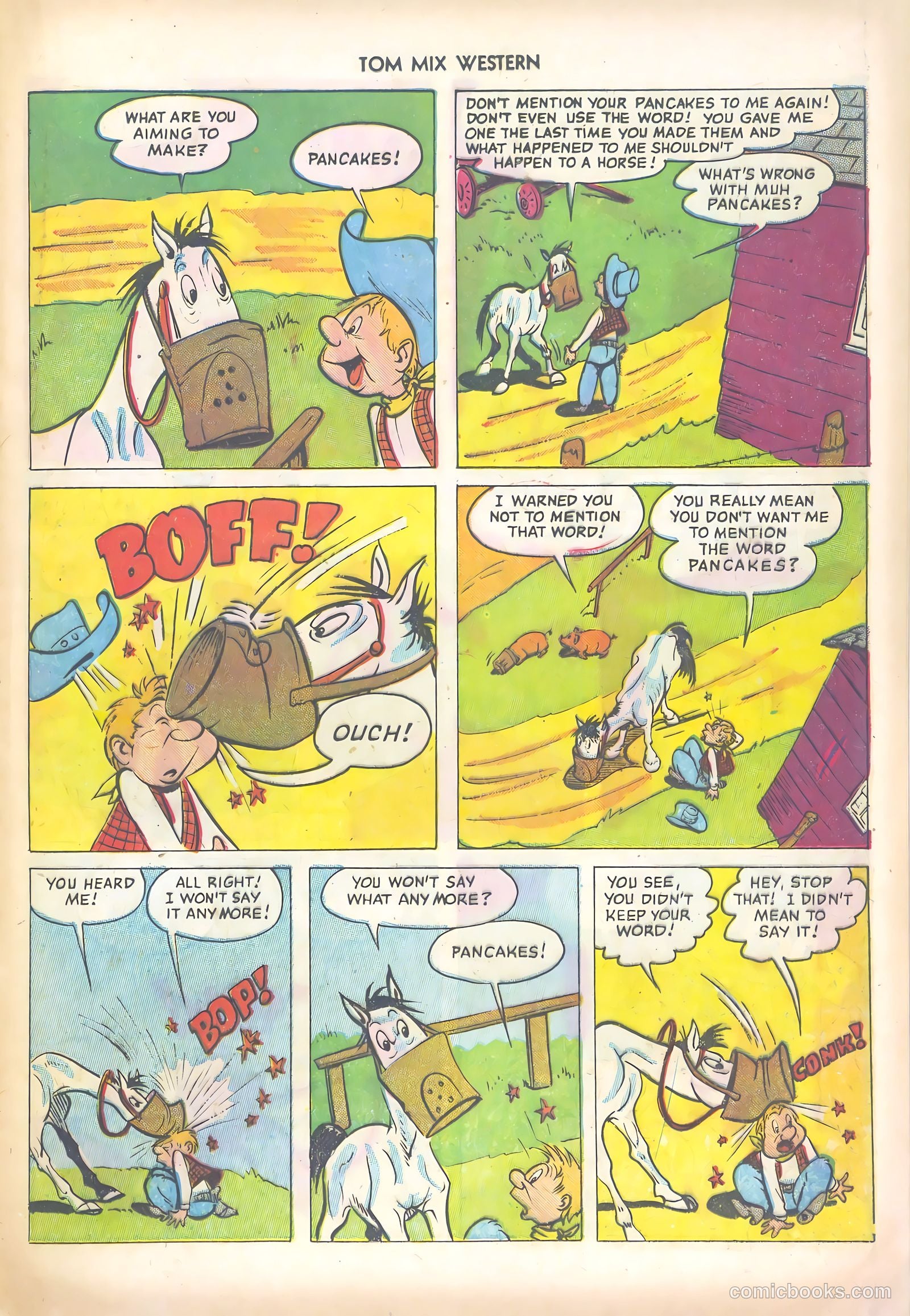 Tom Mix Western #53 (1952) — page 13 of 36