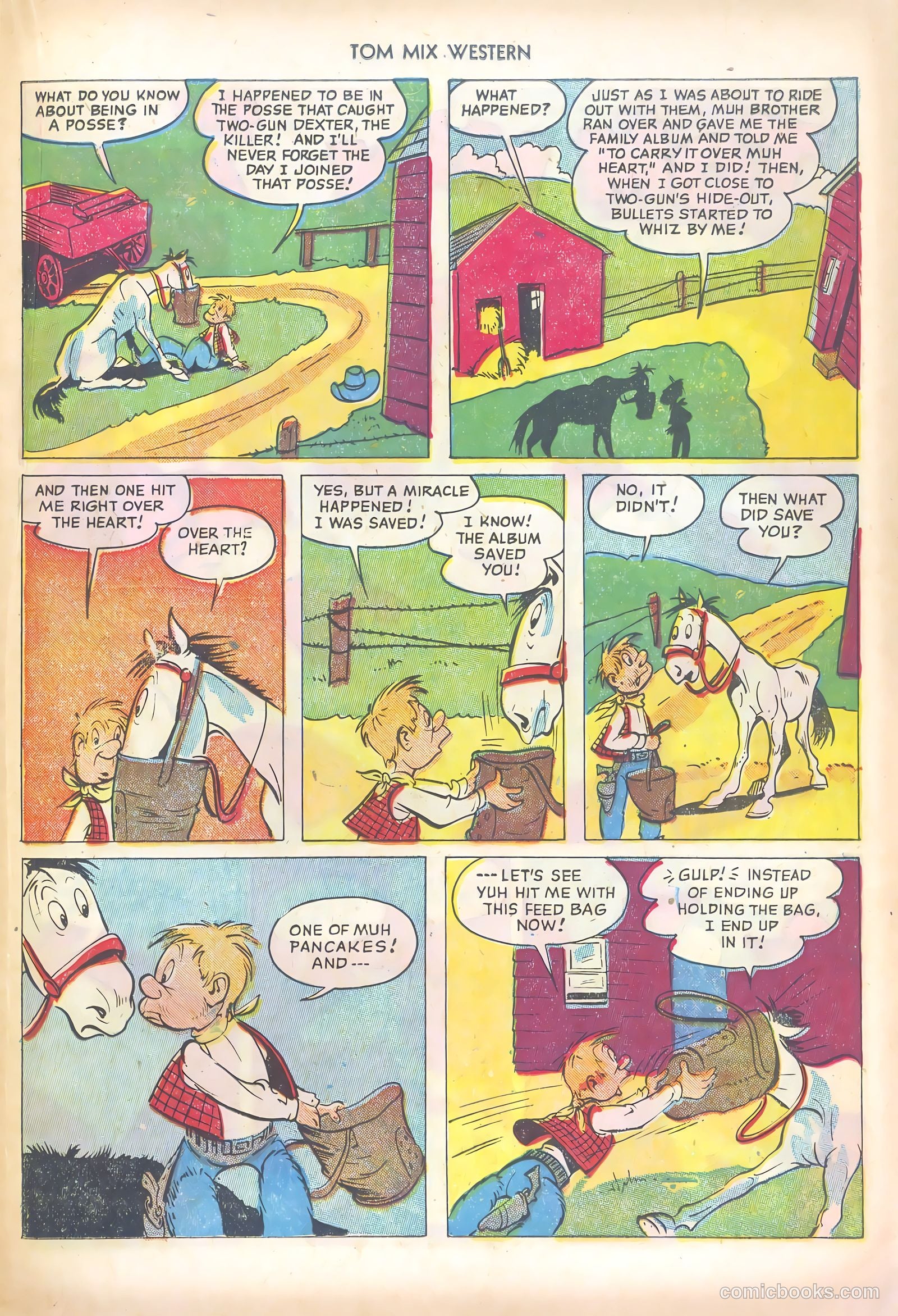 Tom Mix Western #53 (1952) — page 15 of 36