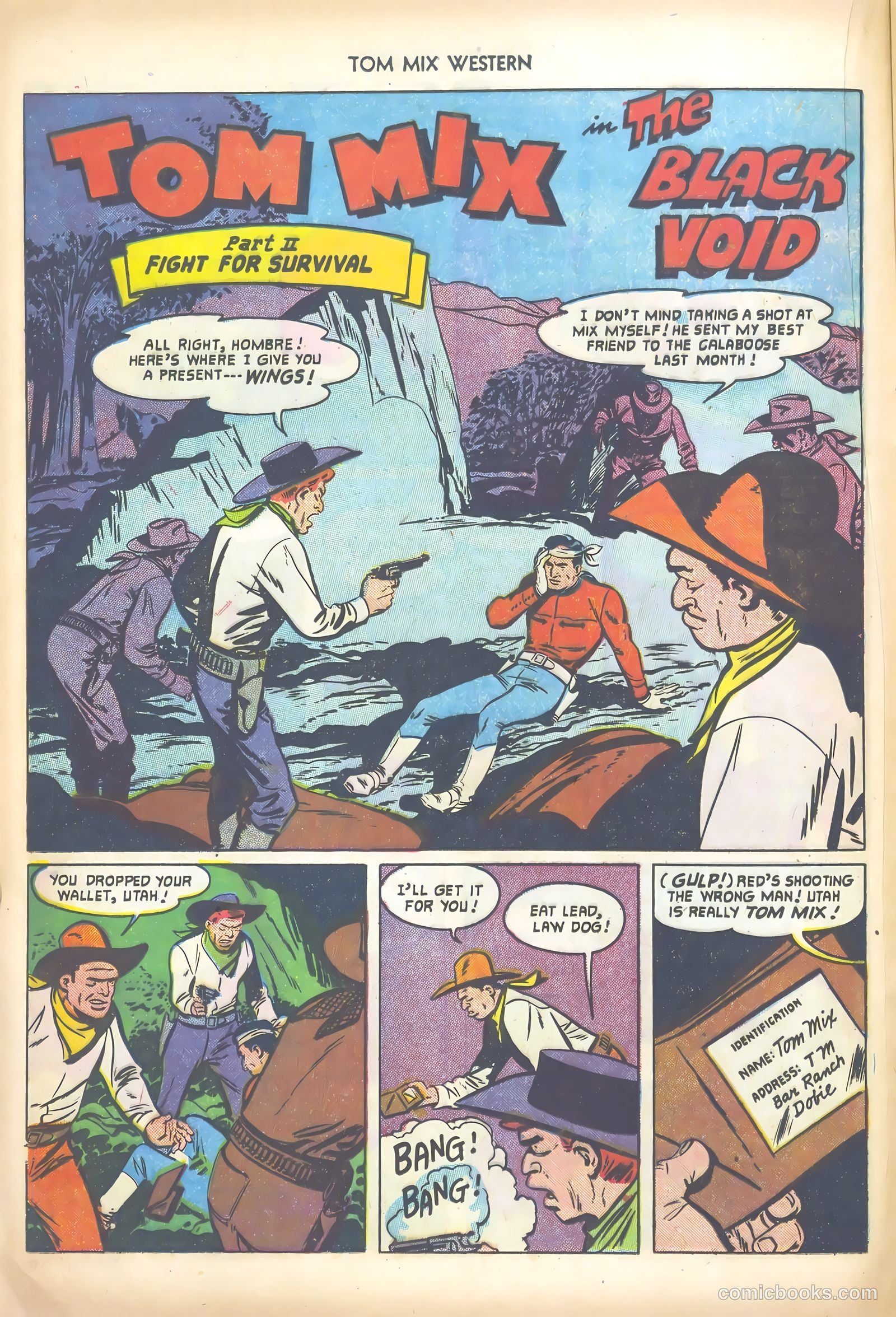 Tom Mix Western #53 (1952) — page 16 of 36