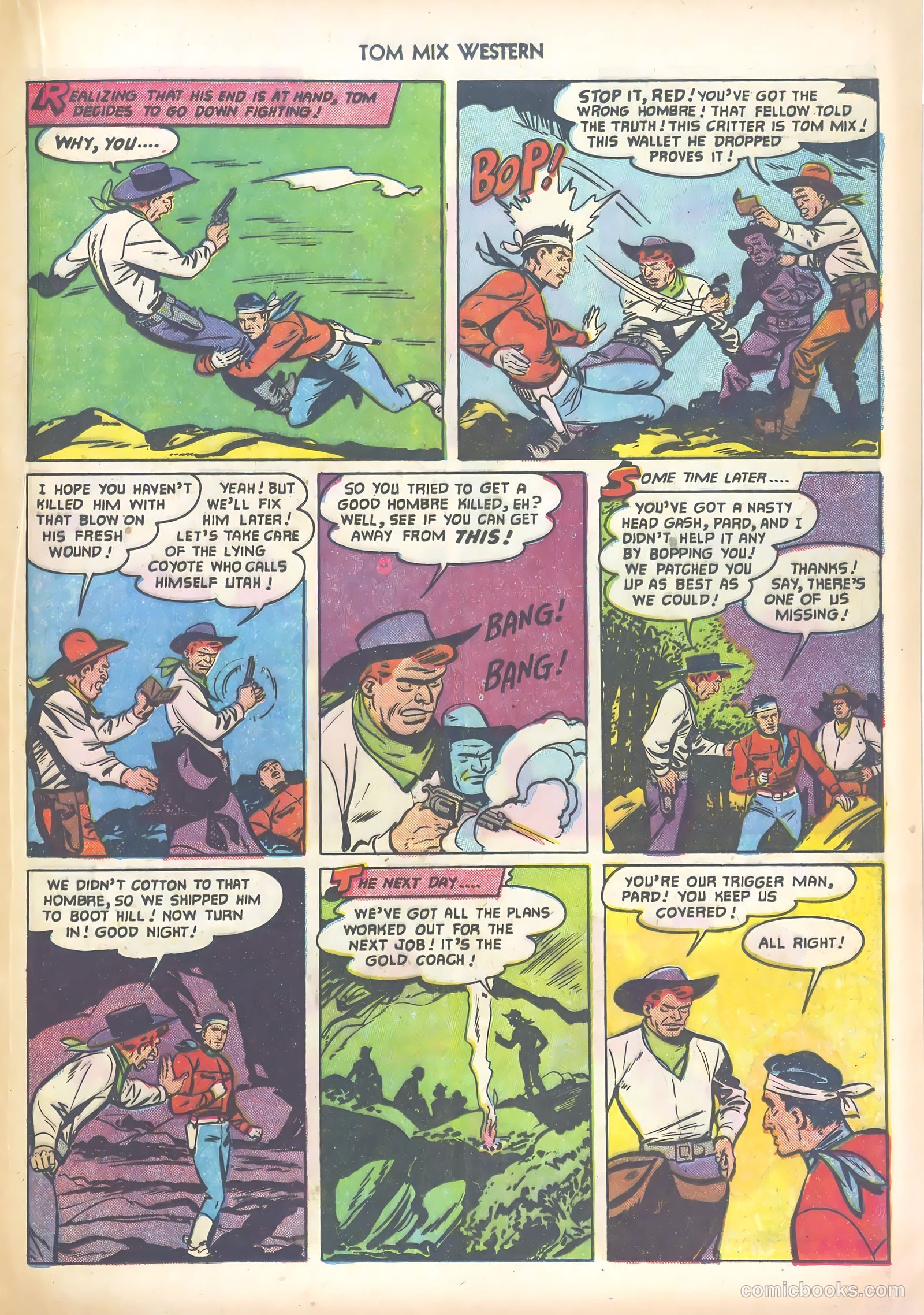 Tom Mix Western #53 (1952) — page 17 of 36