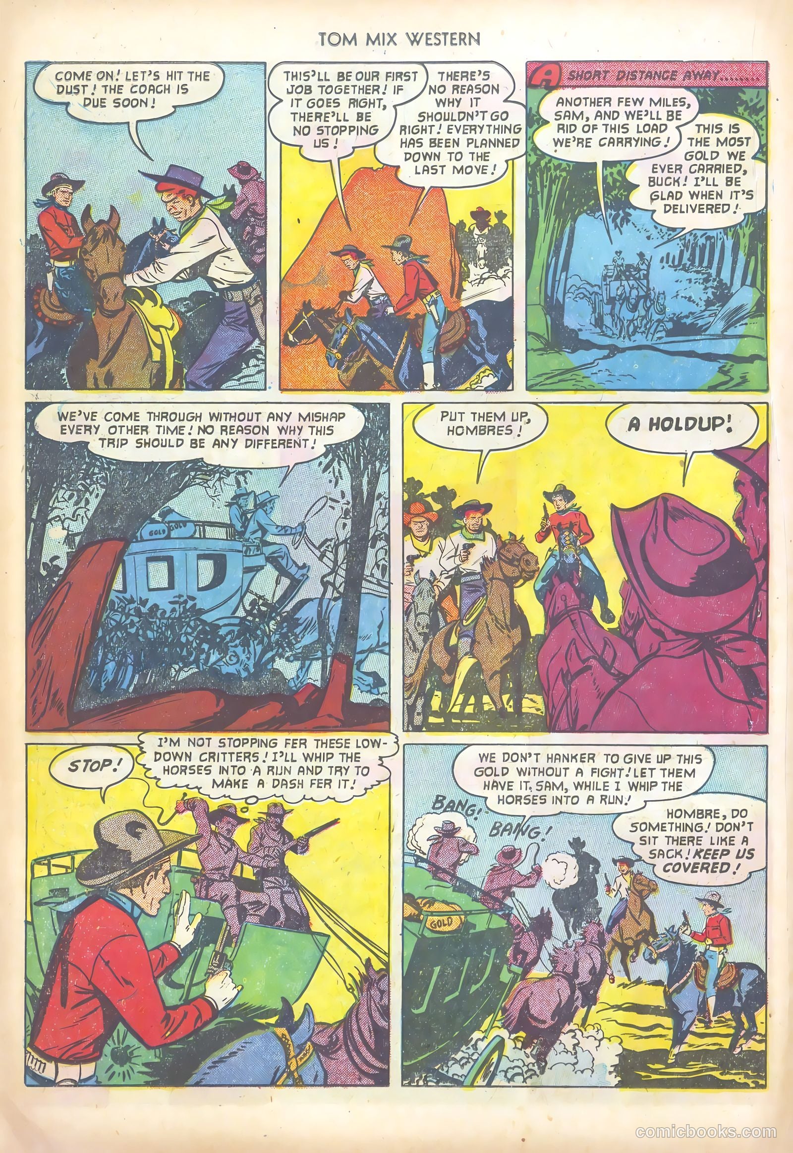 Tom Mix Western #53 (1952) — page 18 of 36