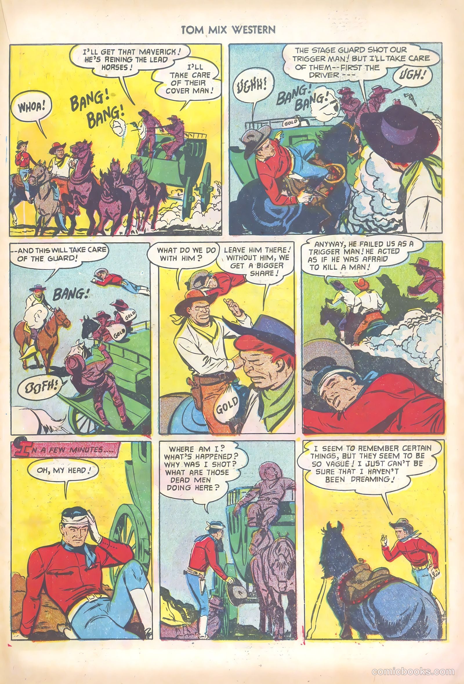 Tom Mix Western #53 (1952) — page 19 of 36
