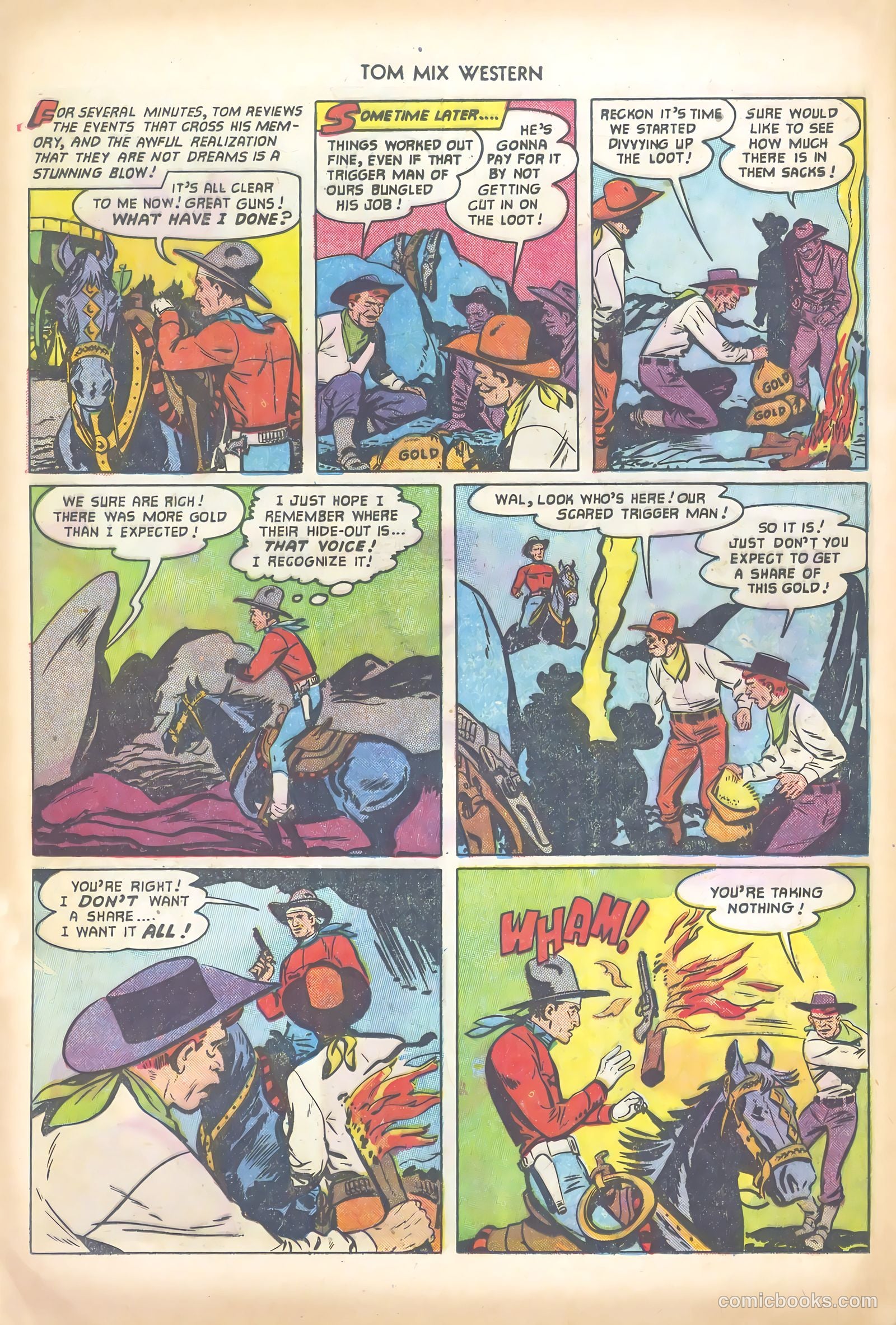 Tom Mix Western #53 (1952) — page 20 of 36