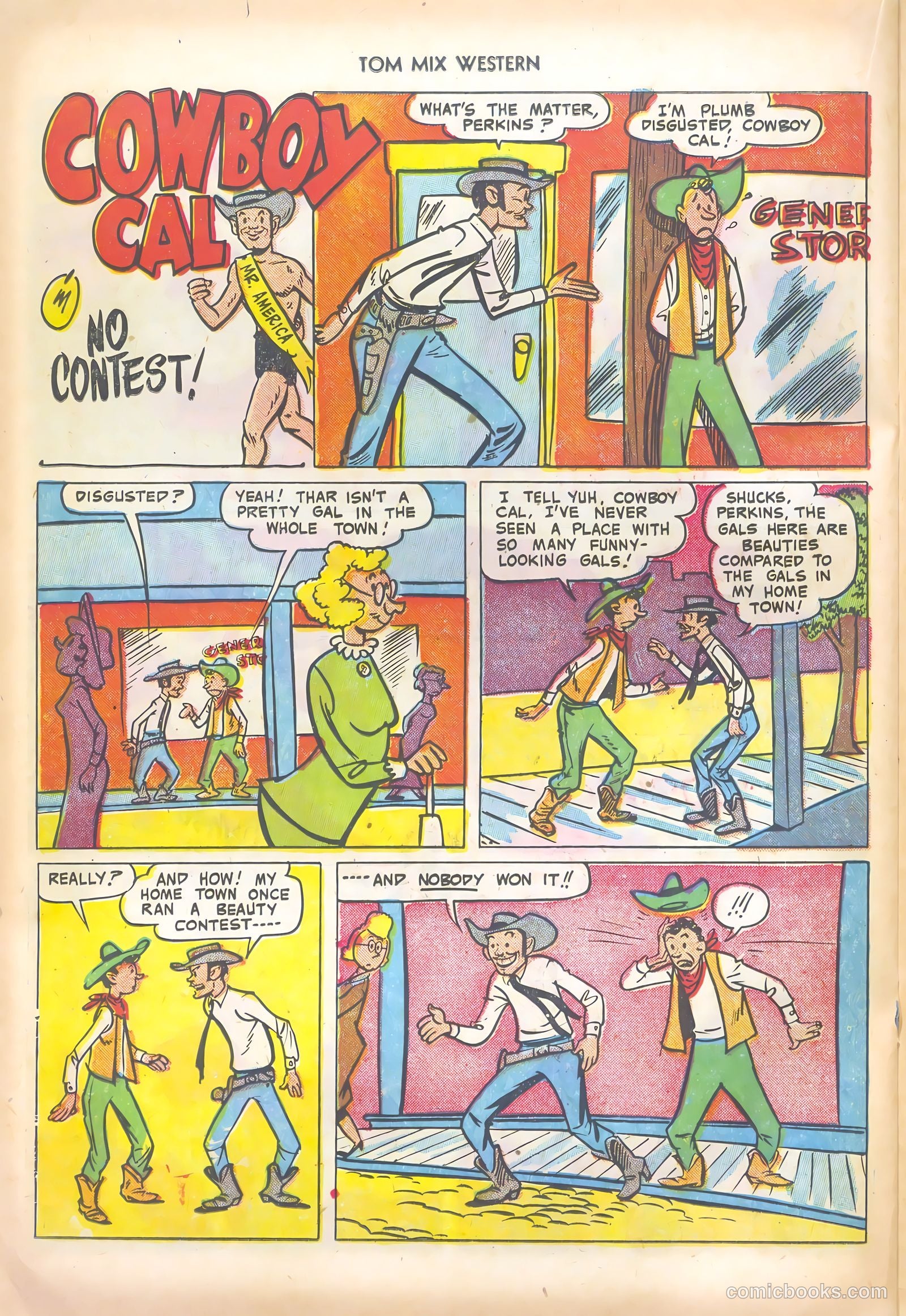 Tom Mix Western #53 (1952) — page 22 of 36