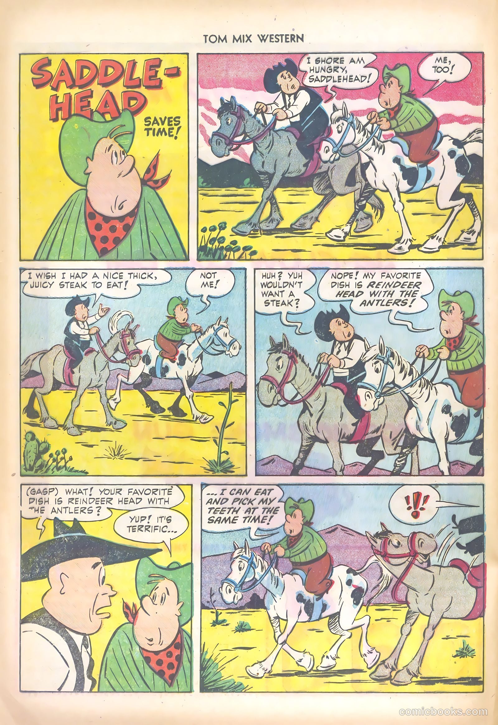 Tom Mix Western #53 (1952) — page 24 of 36