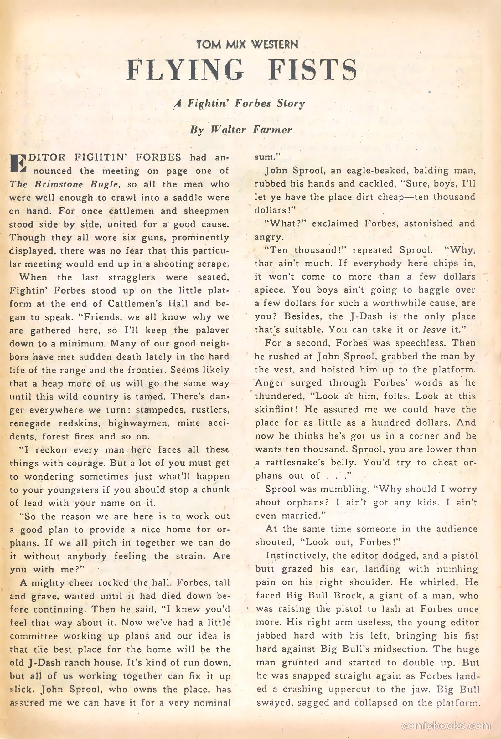 Tom Mix Western #53 (1952) — page 25 of 36