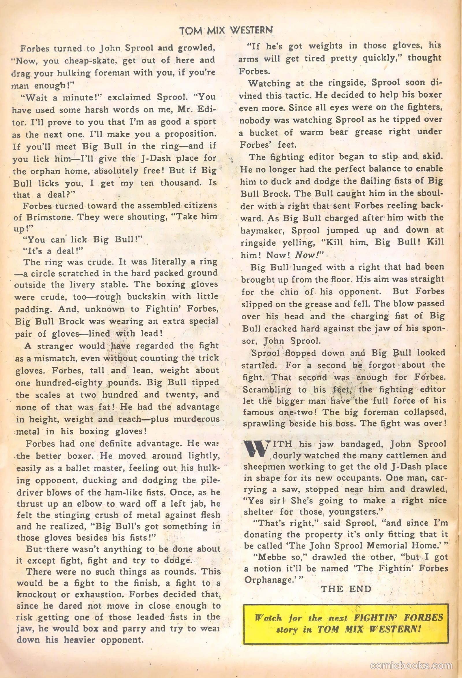 Tom Mix Western #53 (1952) — page 26 of 36