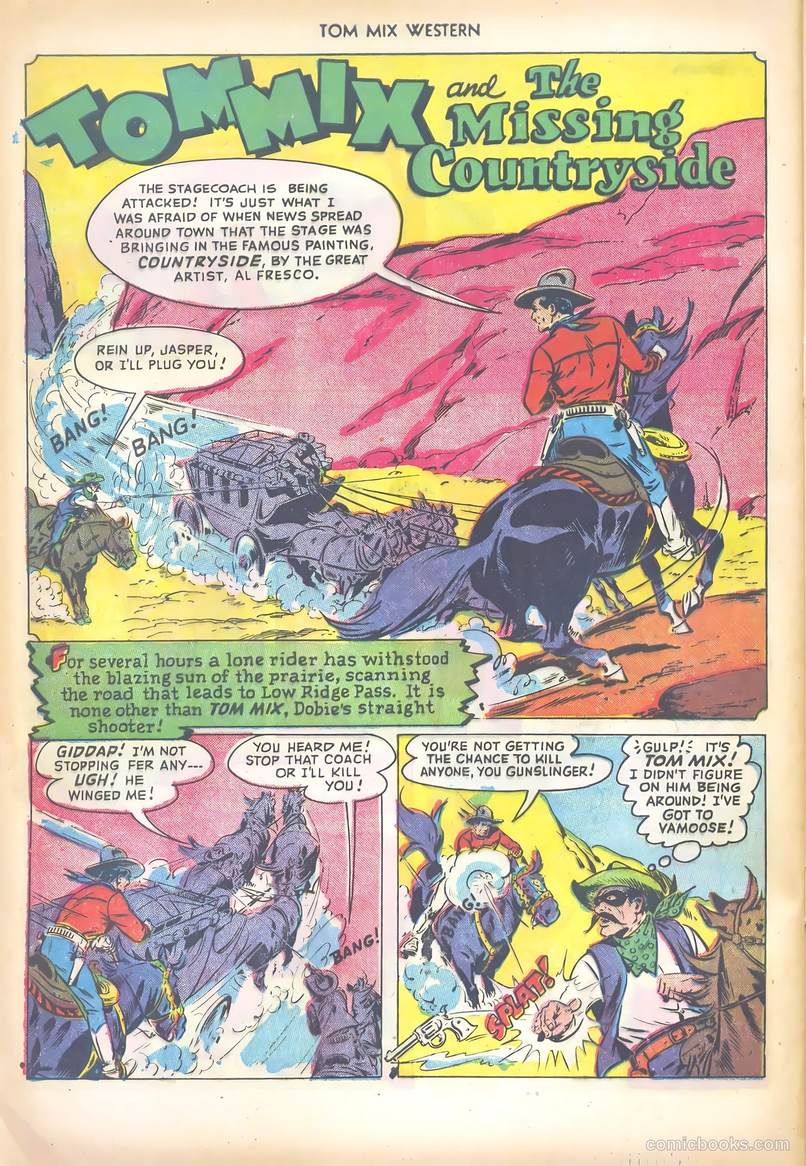 Tom Mix Western #53 (1952) — page 28 of 36
