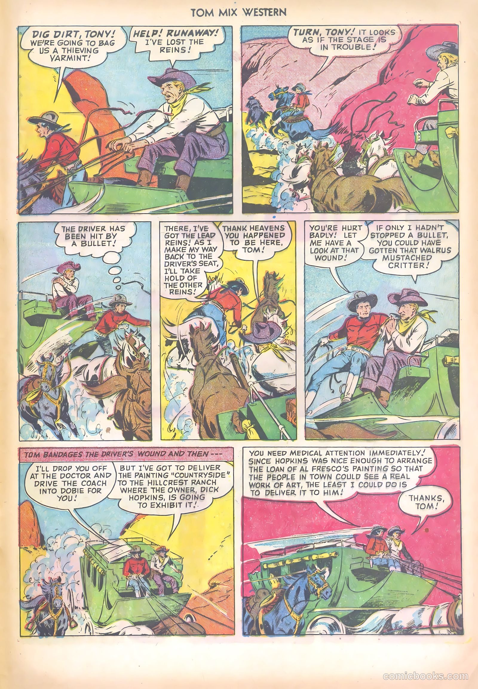 Tom Mix Western #53 (1952) — page 29 of 36