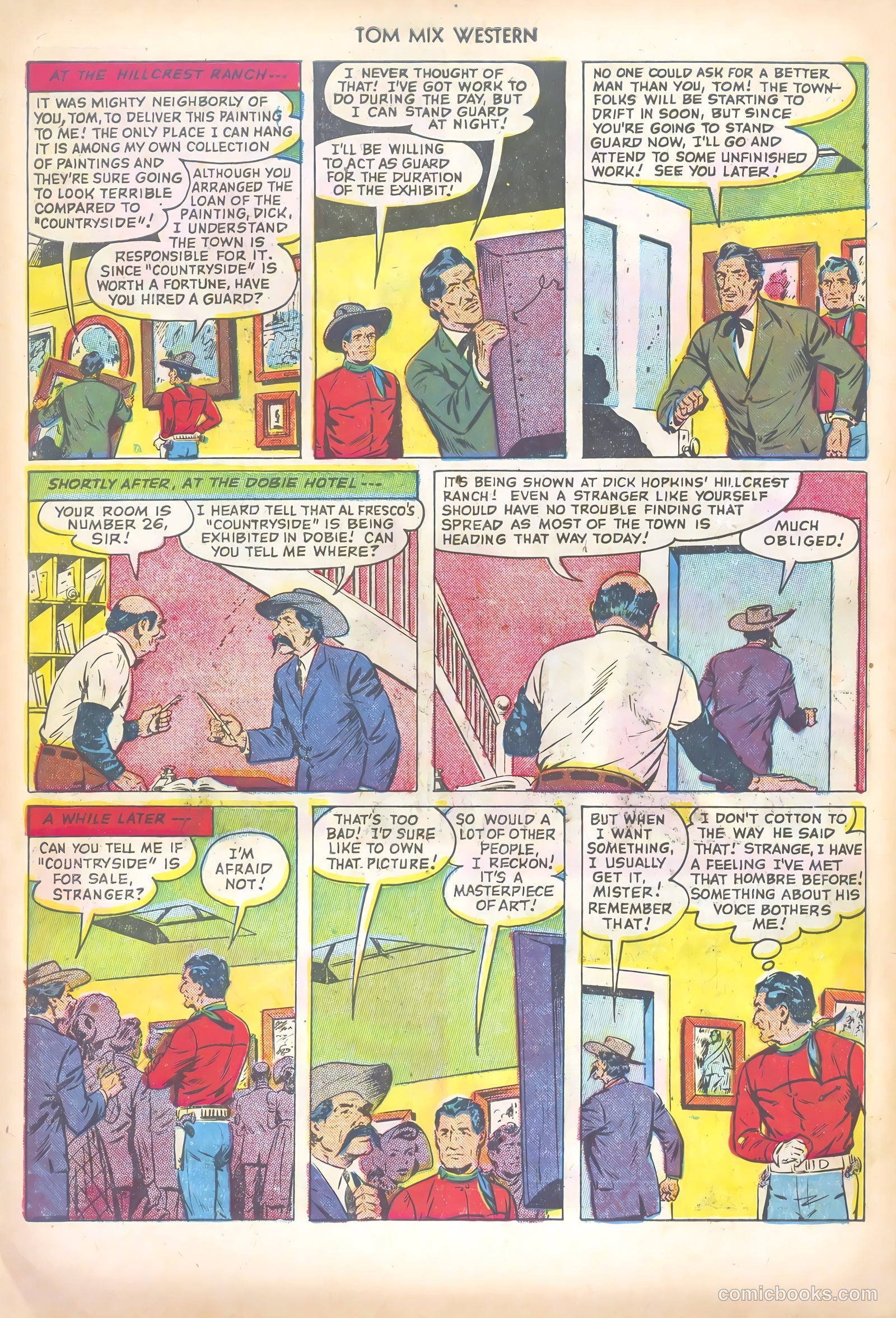 Tom Mix Western #53 (1952) — page 30 of 36