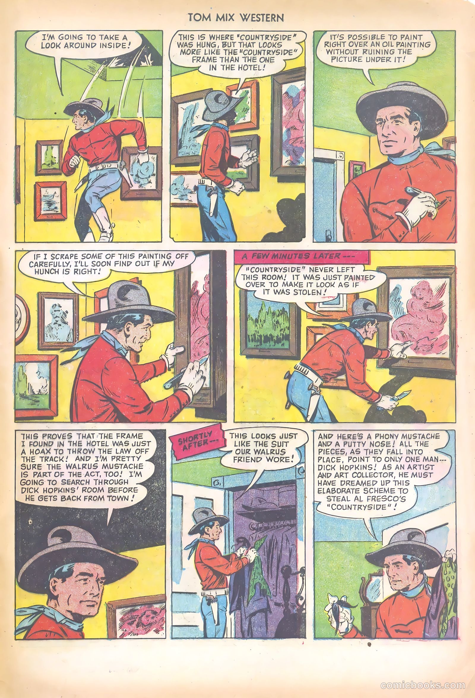 Tom Mix Western #53 (1952) — page 33 of 36