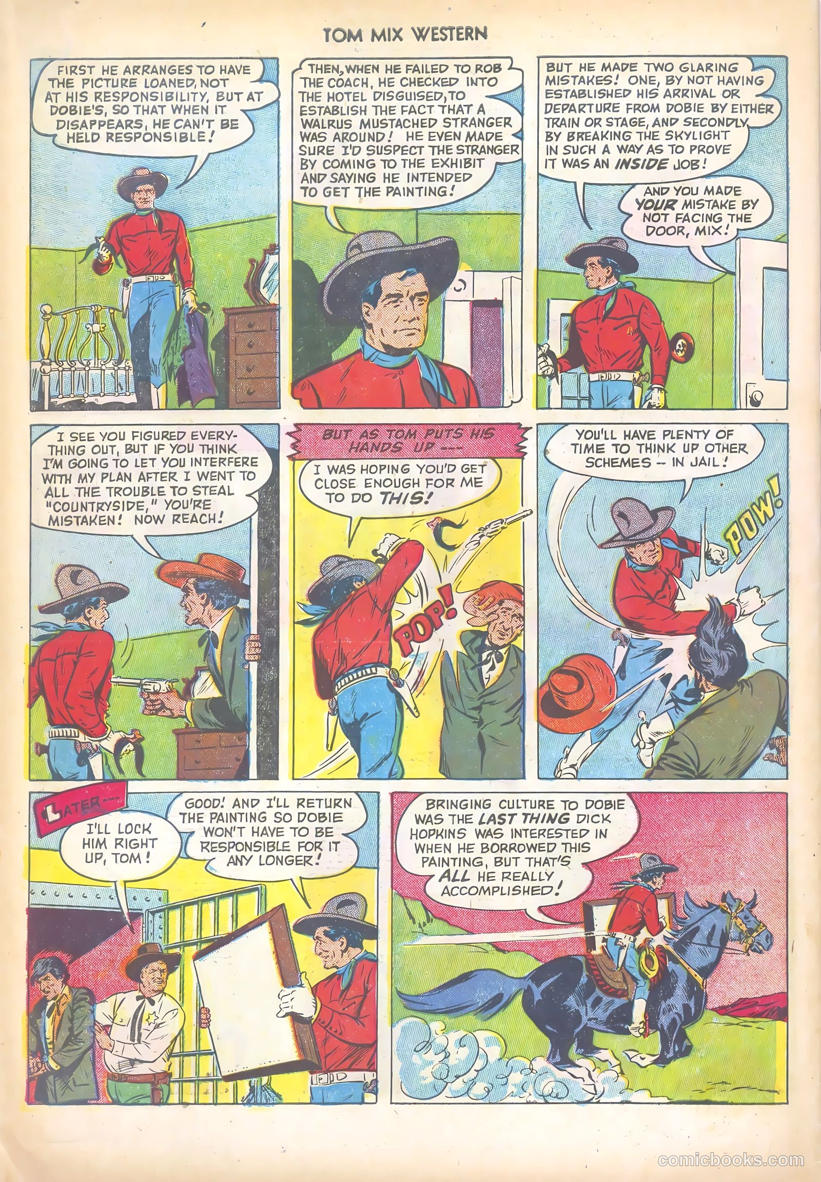 Tom Mix Western #53 (1952) — page 34 of 36