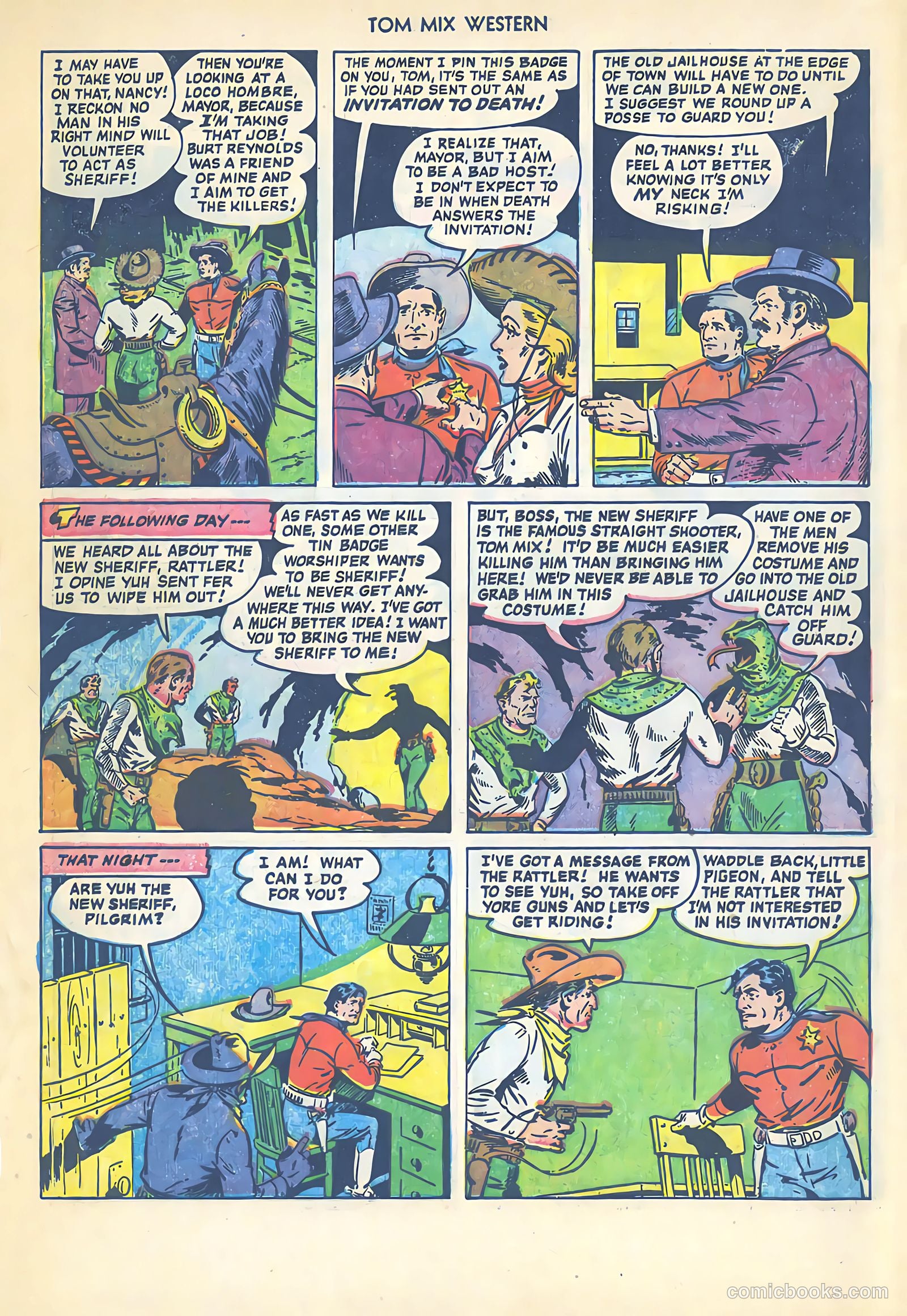 Tom Mix Western #54 (1952) — page 6 of 36