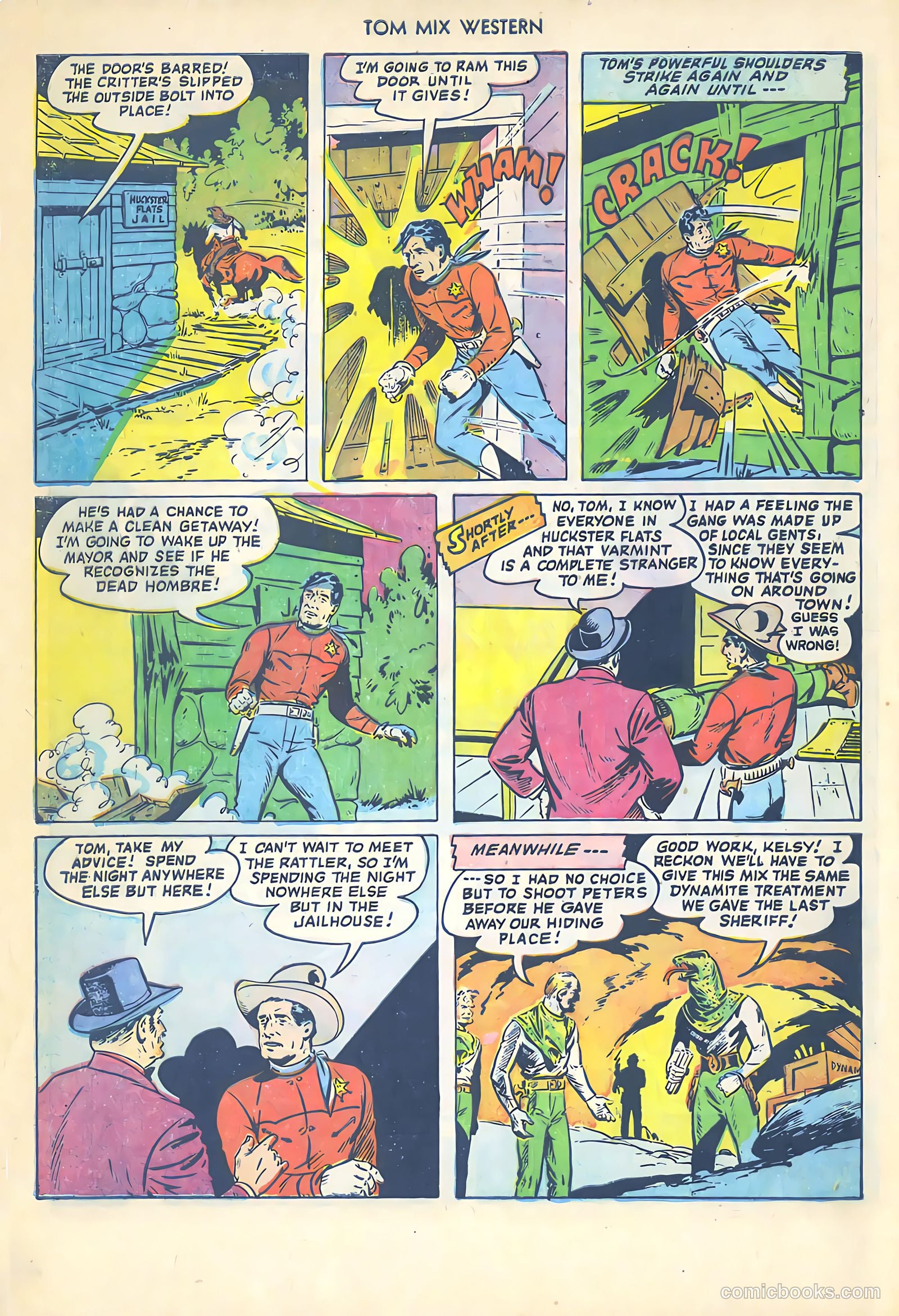 Tom Mix Western #54 (1952) — page 8 of 36