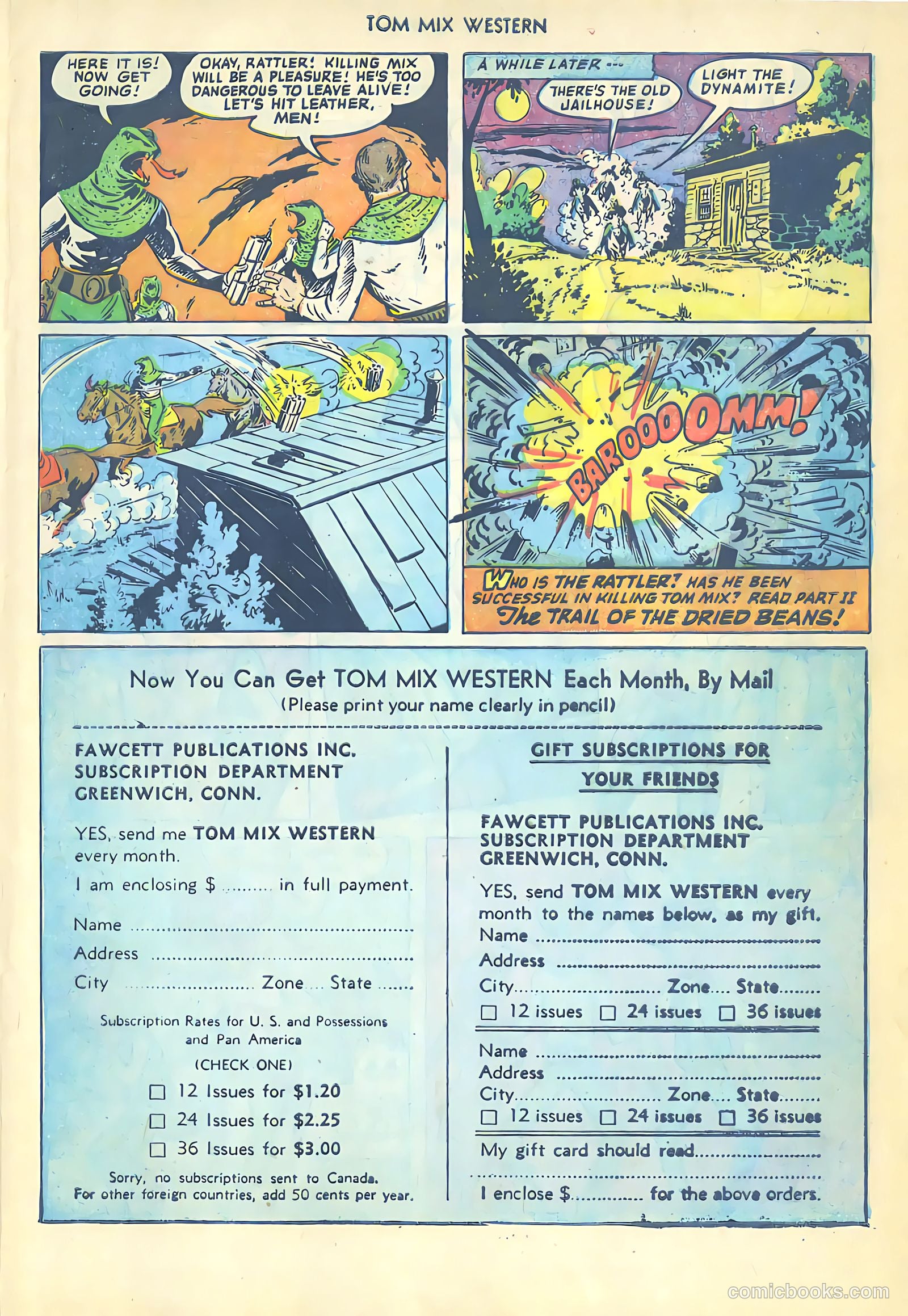 Tom Mix Western #54 (1952) — page 9 of 36