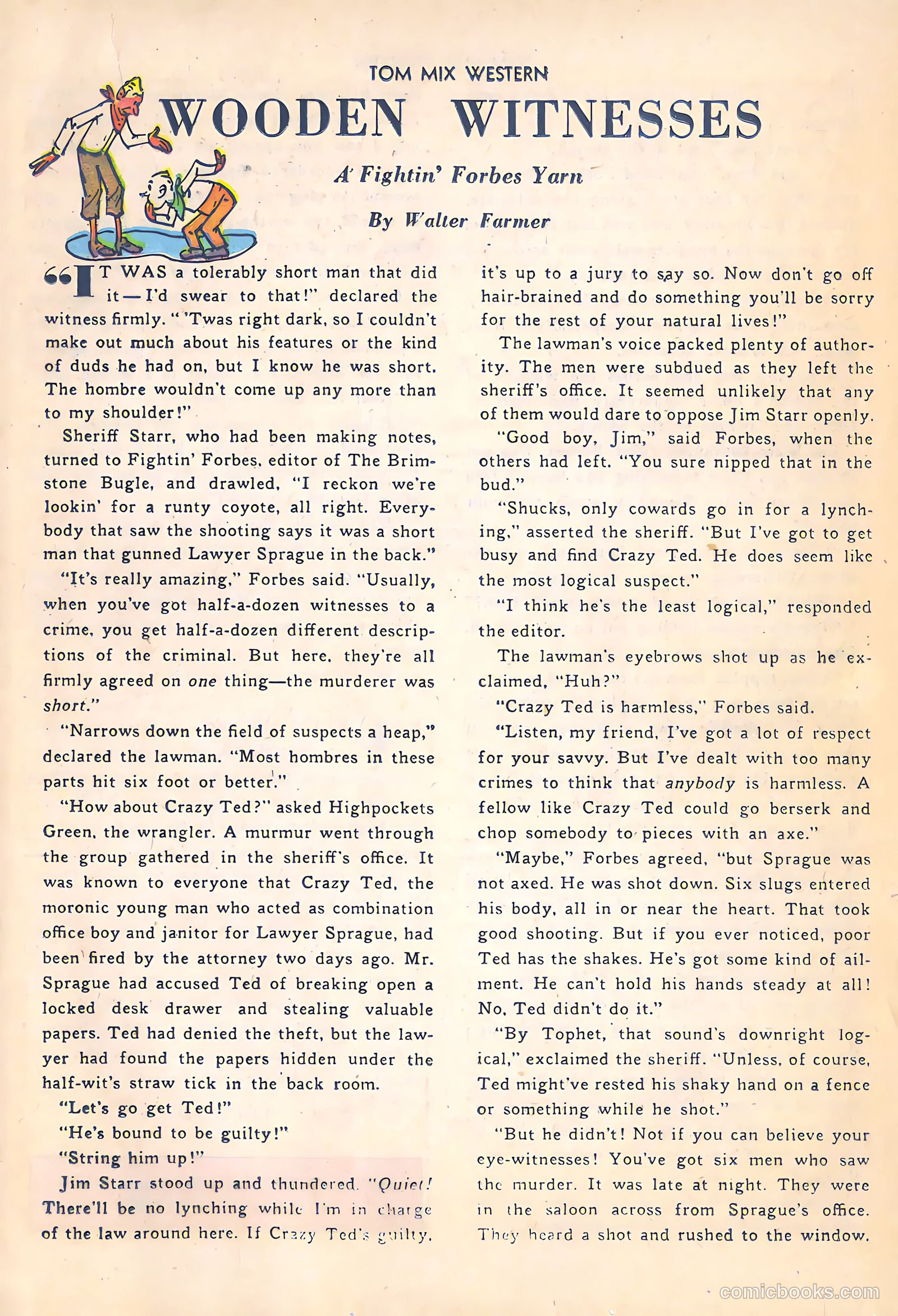 Tom Mix Western #54 (1952) — page 13 of 36