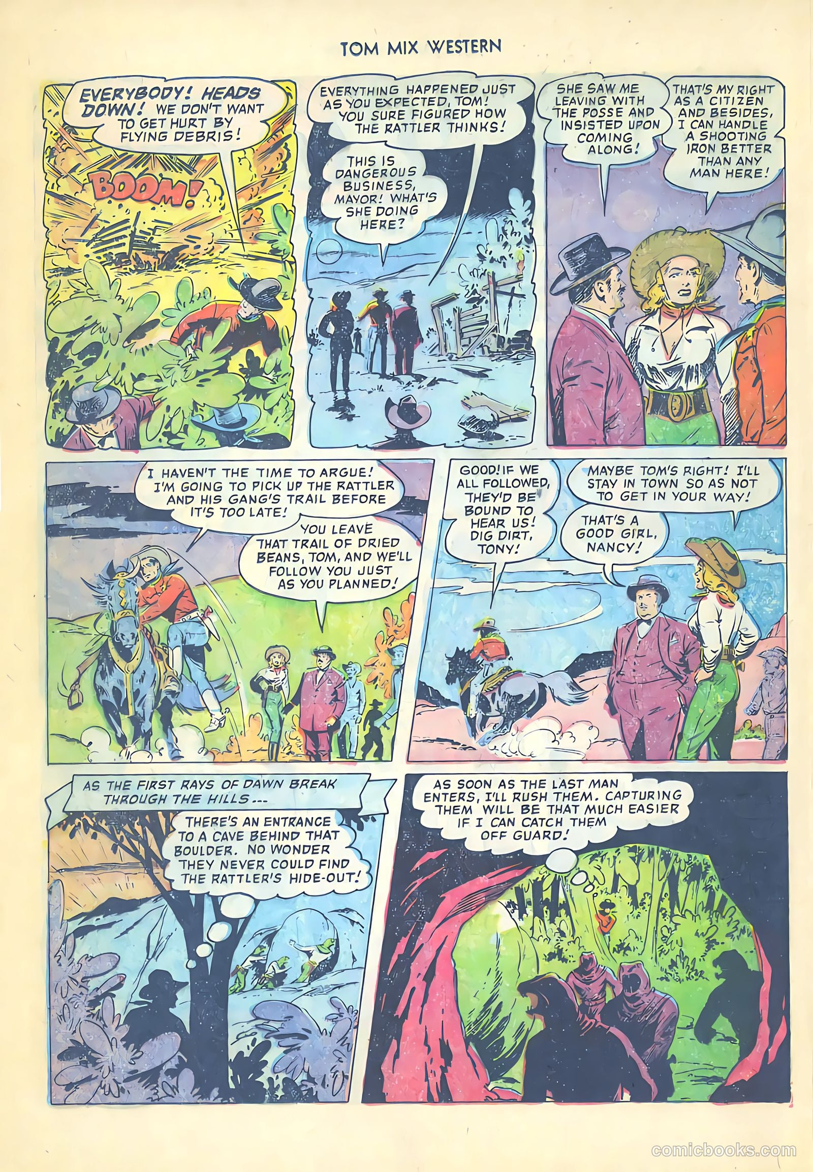 Tom Mix Western #54 (1952) — page 16 of 36