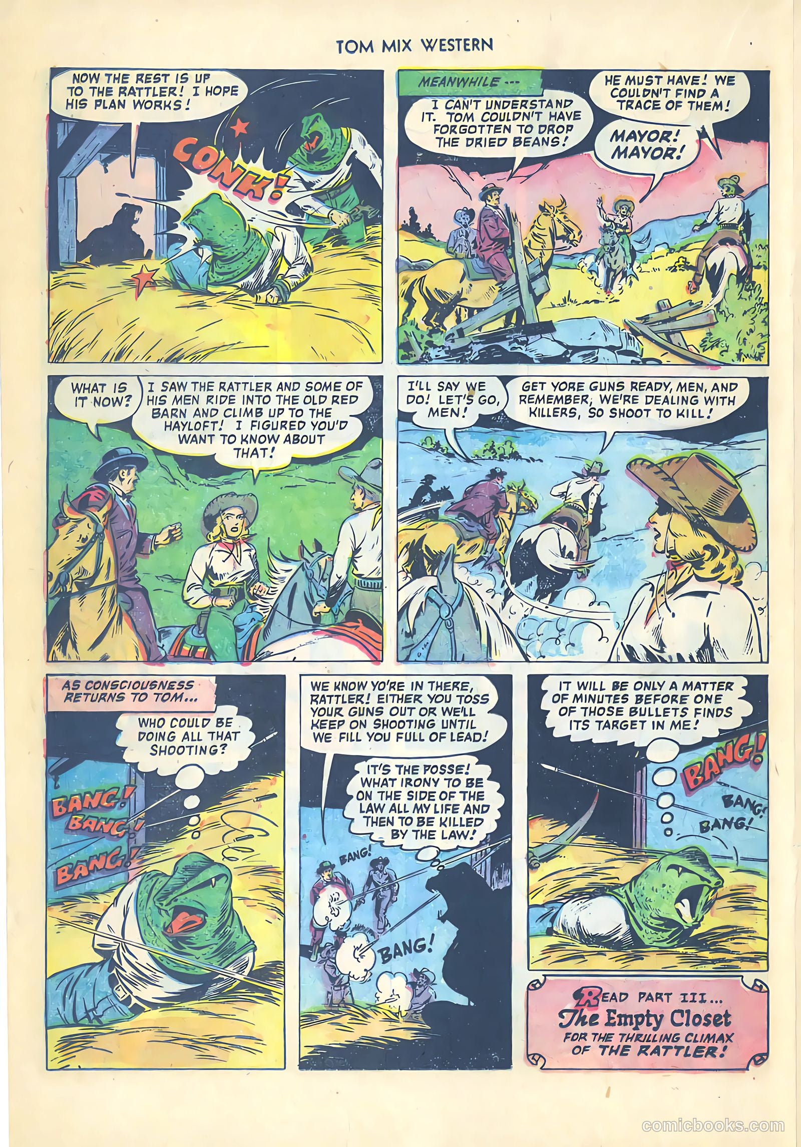 Tom Mix Western #54 (1952) — page 20 of 36