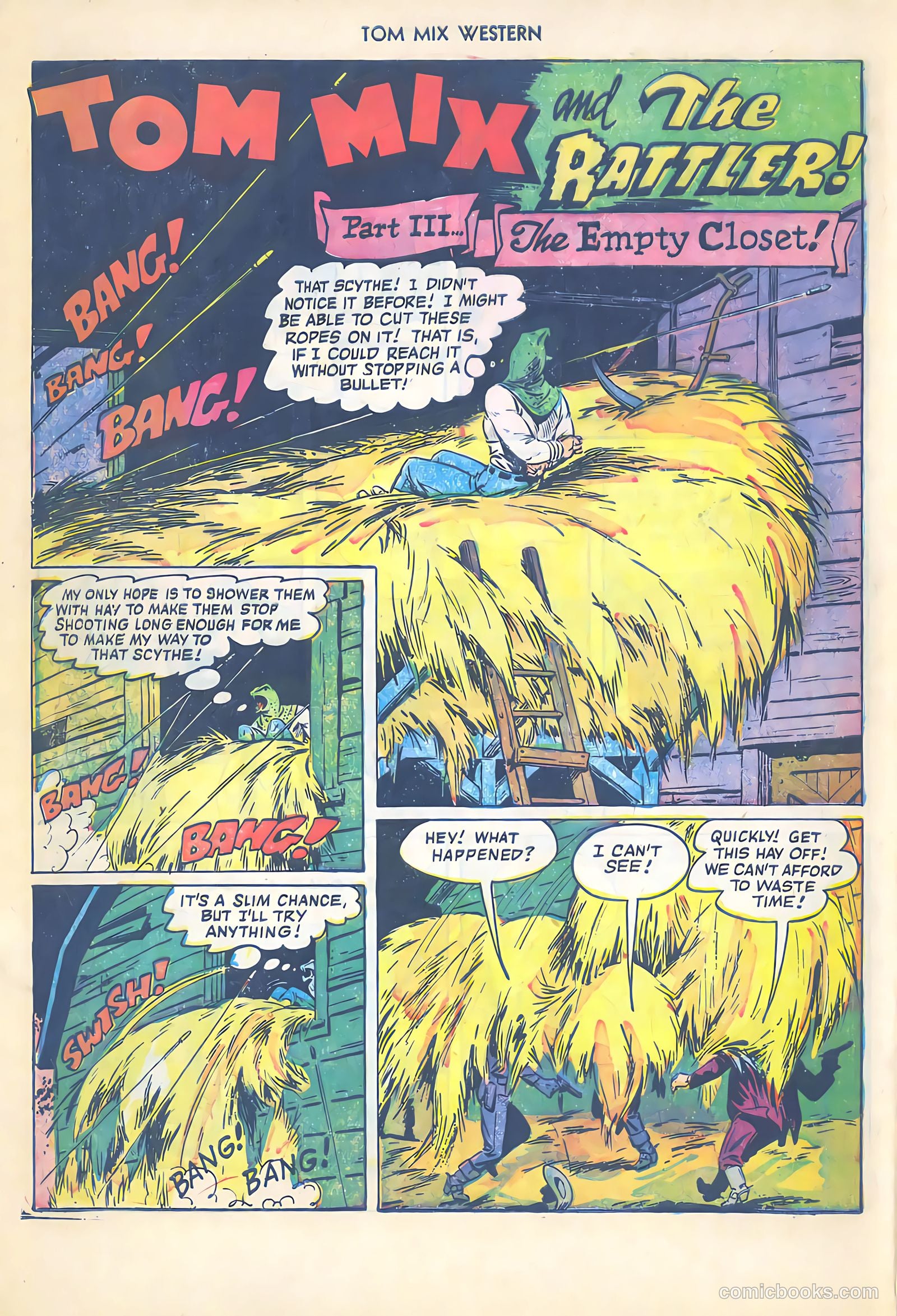 Tom Mix Western #54 (1952) — page 28 of 36