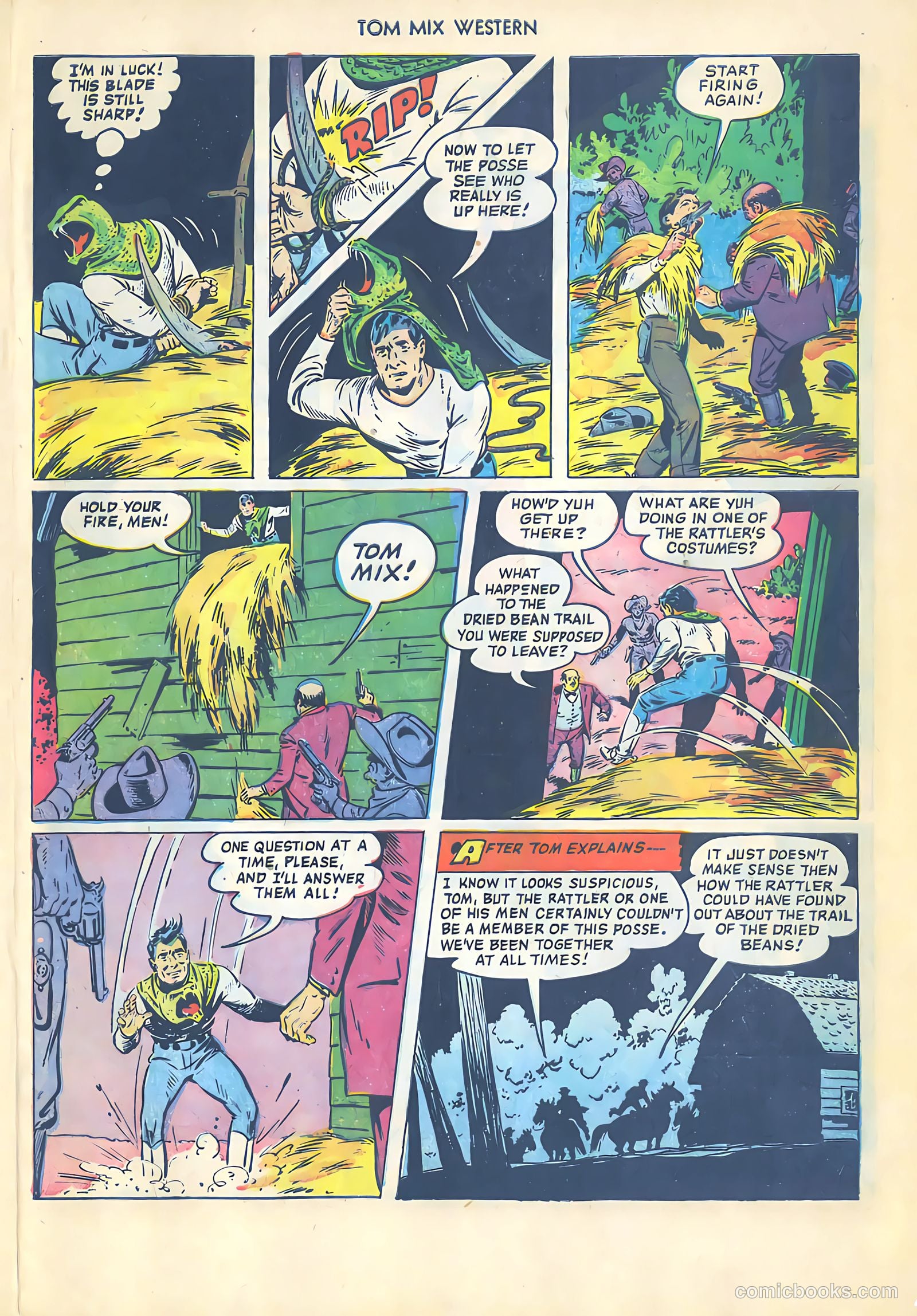 Tom Mix Western #54 (1952) — page 29 of 36