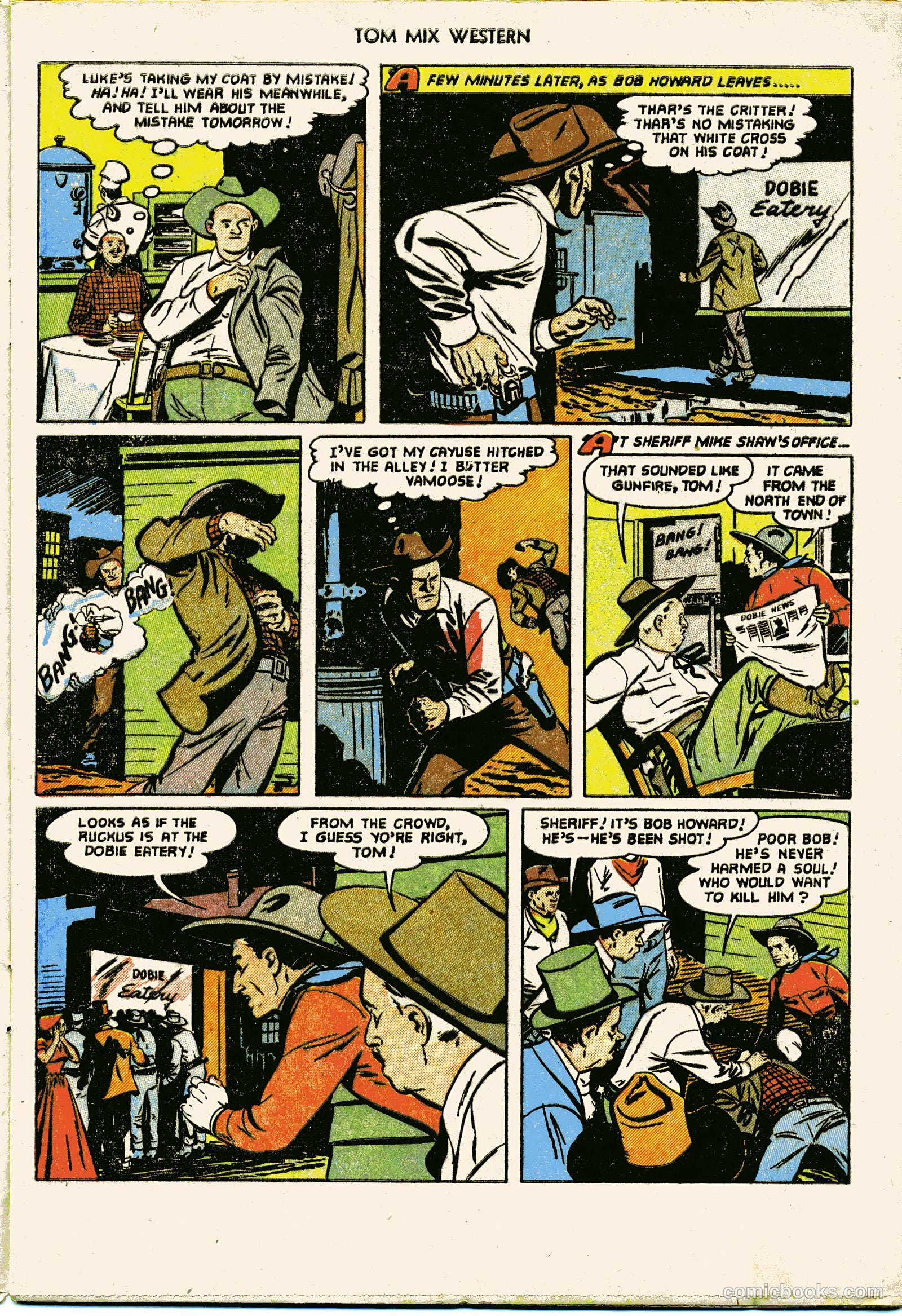 Tom Mix Western #55 (1952) — page 5 of 36