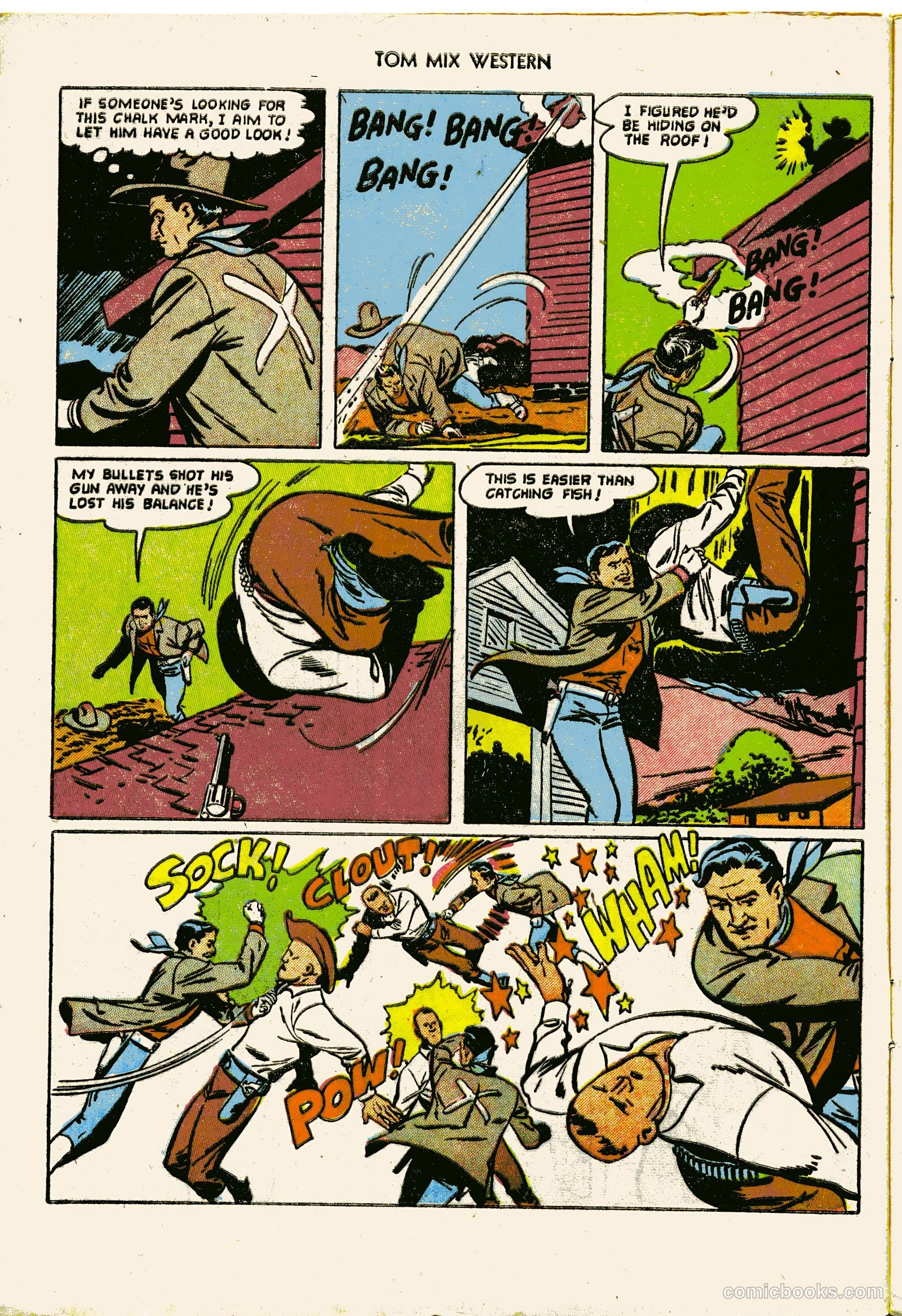 Tom Mix Western #55 (1952) — page 8 of 36